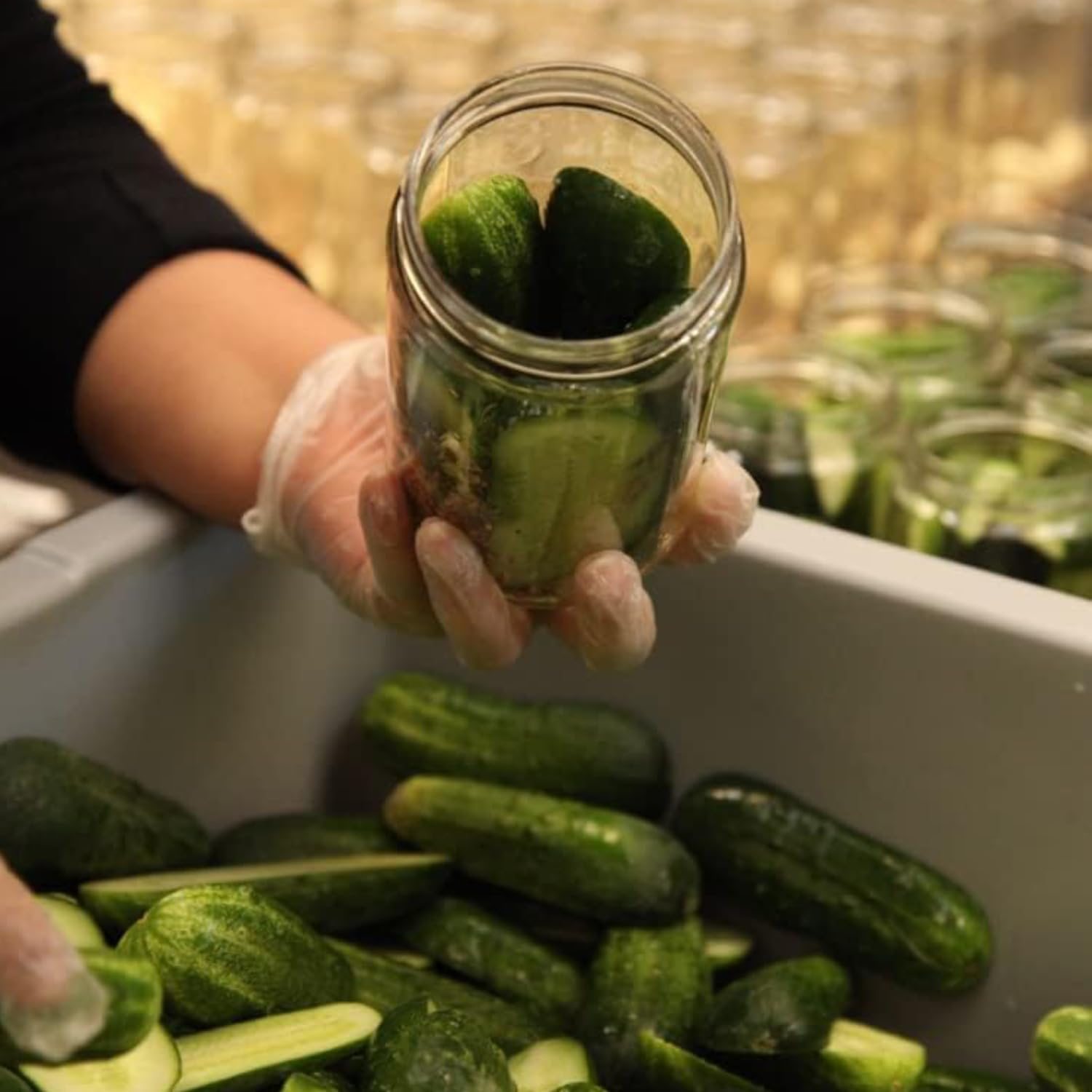 Frankie'S Fine Brine 3 Jar Whiskey Pickle Pack - 3 Jars of Delicious Pickles Infused with the Finest Whiskey, with Some Habanero Heat and Smoky Chipotle. image number 4