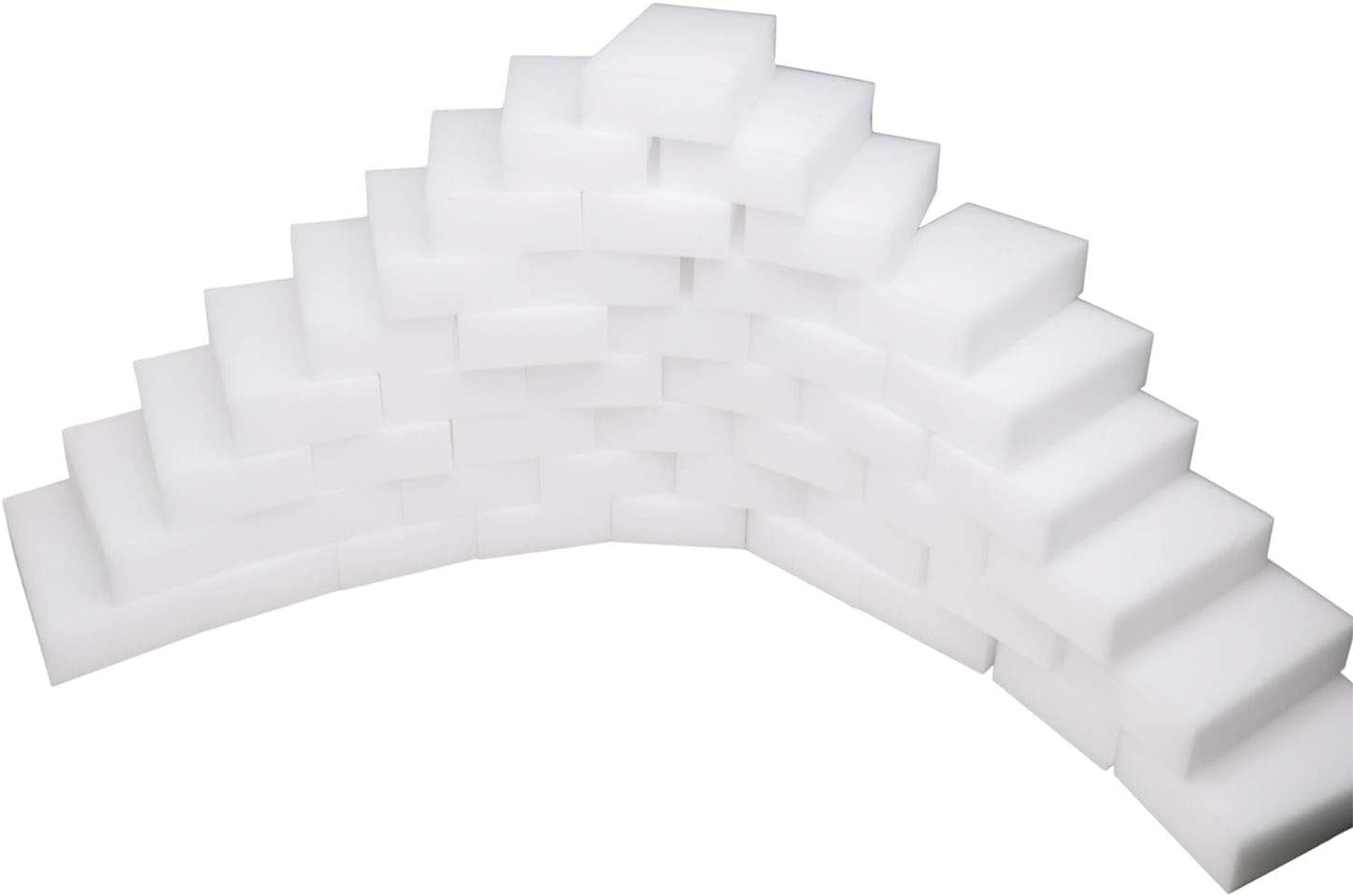 ZHEZHE 50 Pcs/Lot Magic Sponge Eraser Multi-Functional Melamine Foam Cleaner 100X60X20Mm image number 5