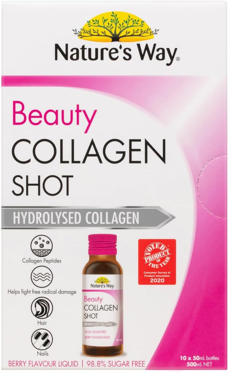 Nature'S Way Beauty Collagen Shots 50 Ml (Pack of 10) image number 3