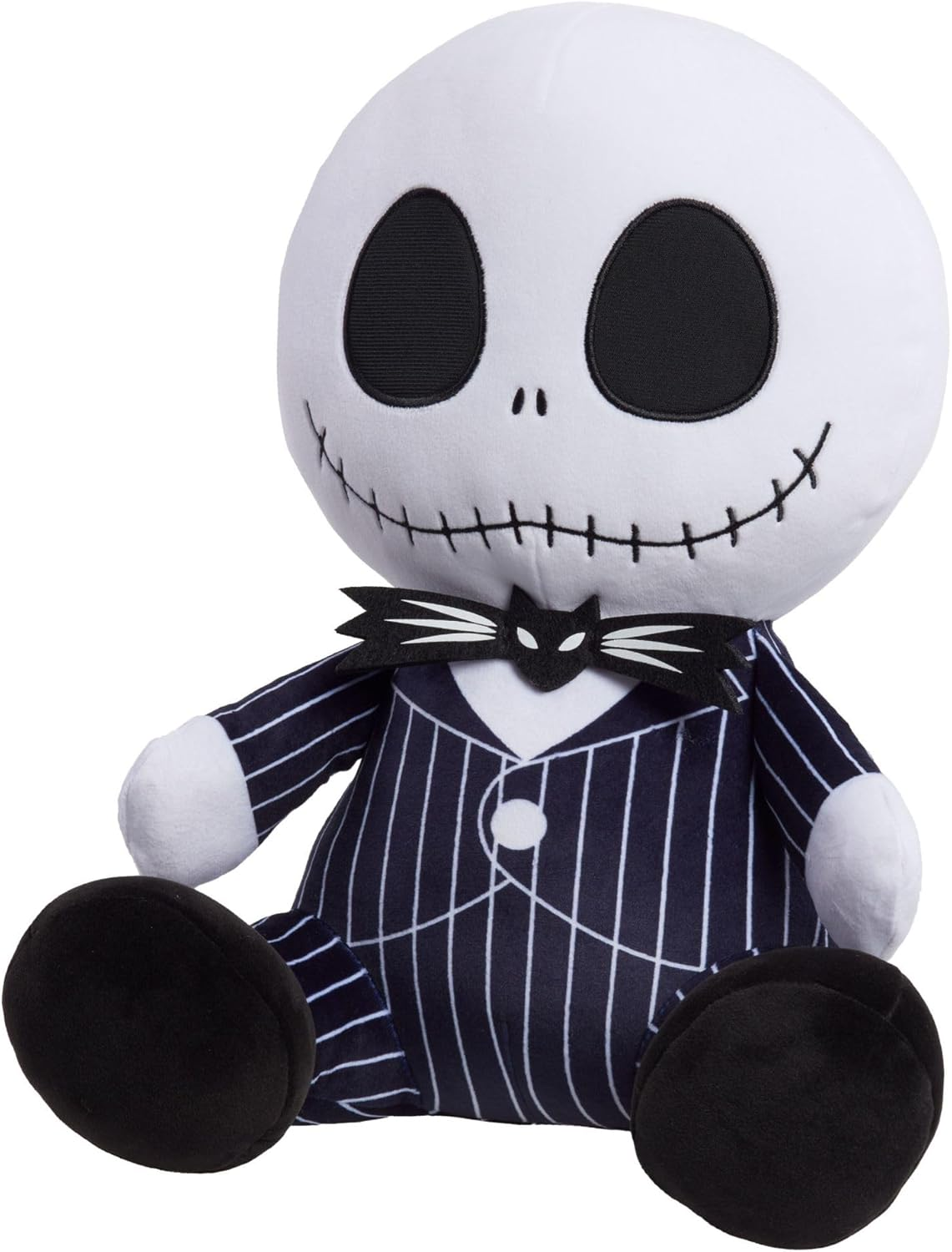 Disney Tim Burton&rsquo;S the Nightmare before Christmas Jack Skellington Comfort Weighted Plush, Kids Toys for Ages 3 up by Just Play