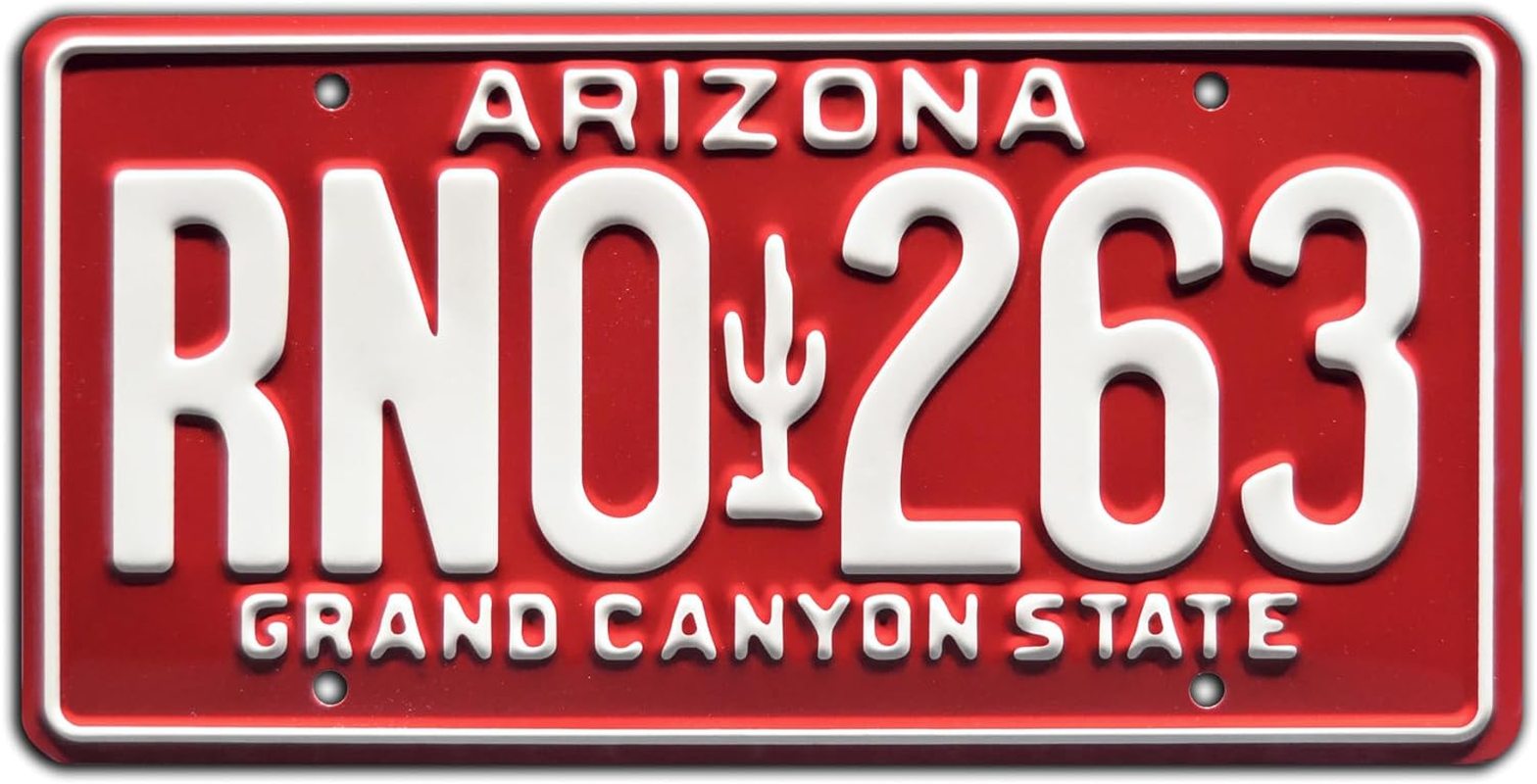 Fast and the Furious | RNO 263 | Metal Stamped License Plate