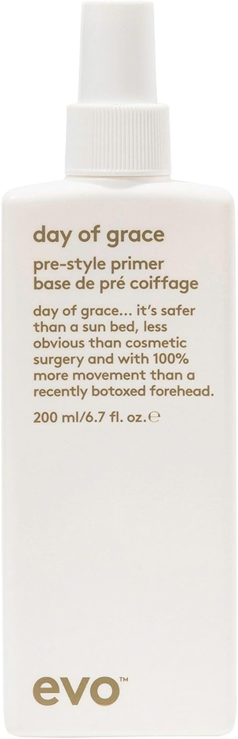 Evo Day of Grace Pre-Style Primer - Leave-In Heat Protectant Spray - Detangles & Smooths Hair - 200Ml / 6.8Fl.Oz image number 3