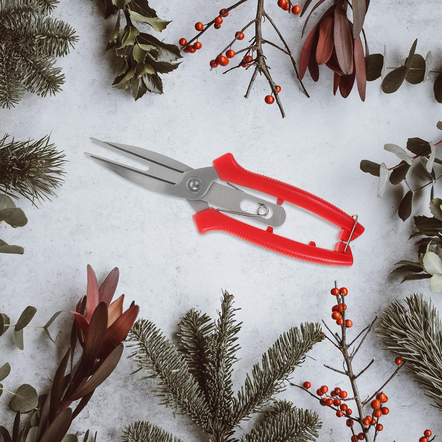 Abaodam 5Pcs Garden Pruning Shears Handheld Trimming Scissors for Plant Flower Care Essential Garden Tools for Gardening image number 2