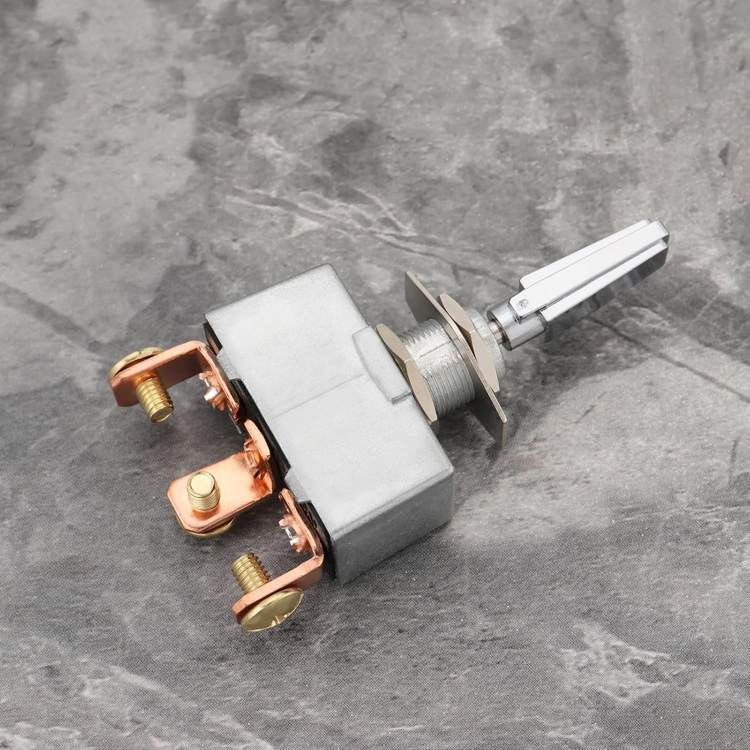 Emagtech 2PCS 3 Position Automotive Toggle Switch On/Off/On 50A 12V DC Heavy Duty High Current Toggle Switch for Automobile Modified Lights Electrical Equipment image number 6