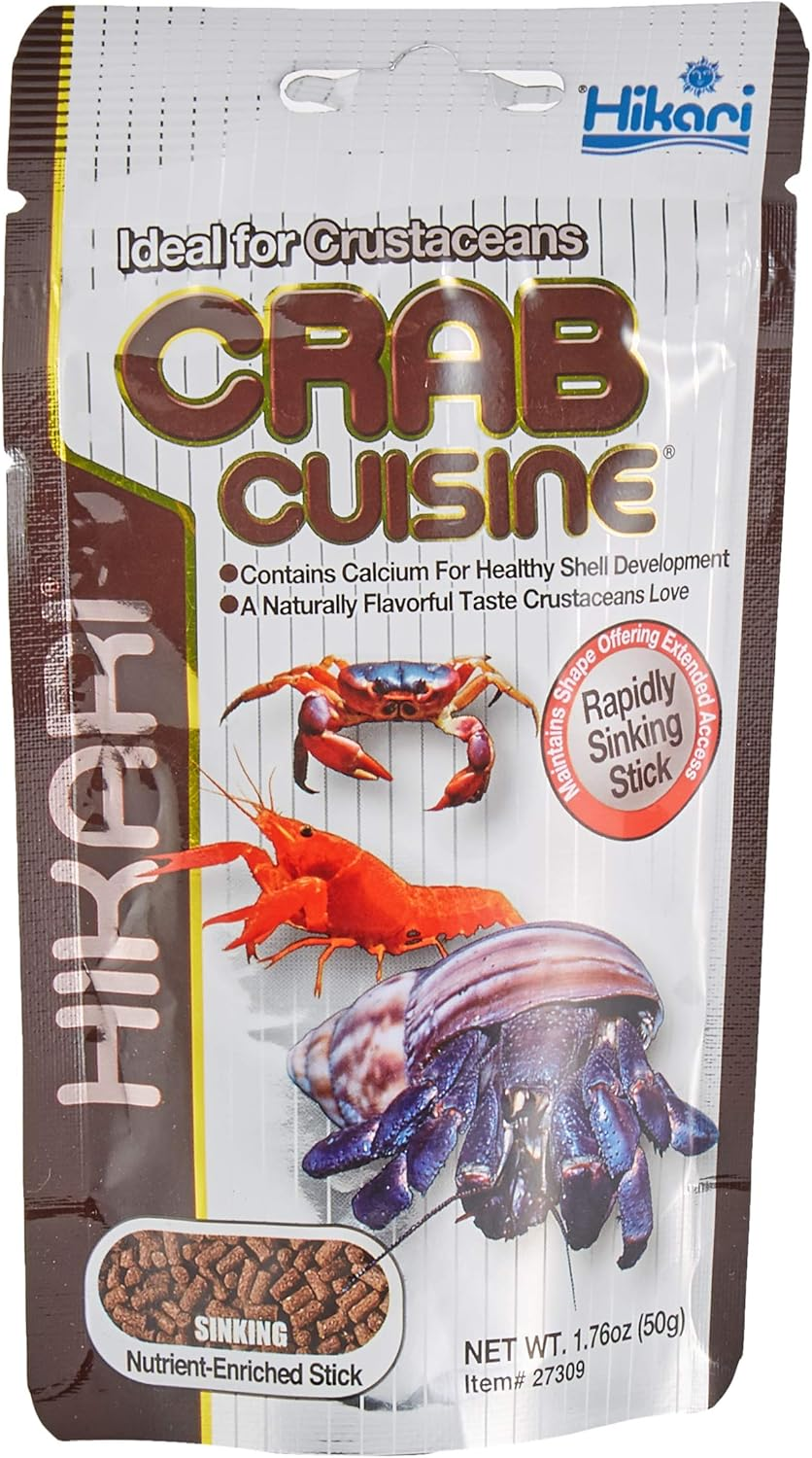 Hikari USA SHK27309 Crustaceans Crab Cuisine Mineral Enriched Sticks, 50Gm image number 4