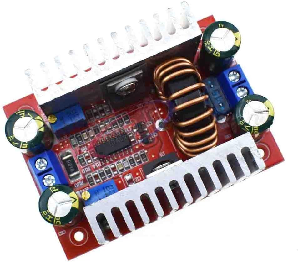 Reland Sun 2Pcs DC 400W 15A Step up Boost Converter Constant Current Power Supply LED Driver 8.5-50V to 10-60V Voltage Charger Step up Module image number 3