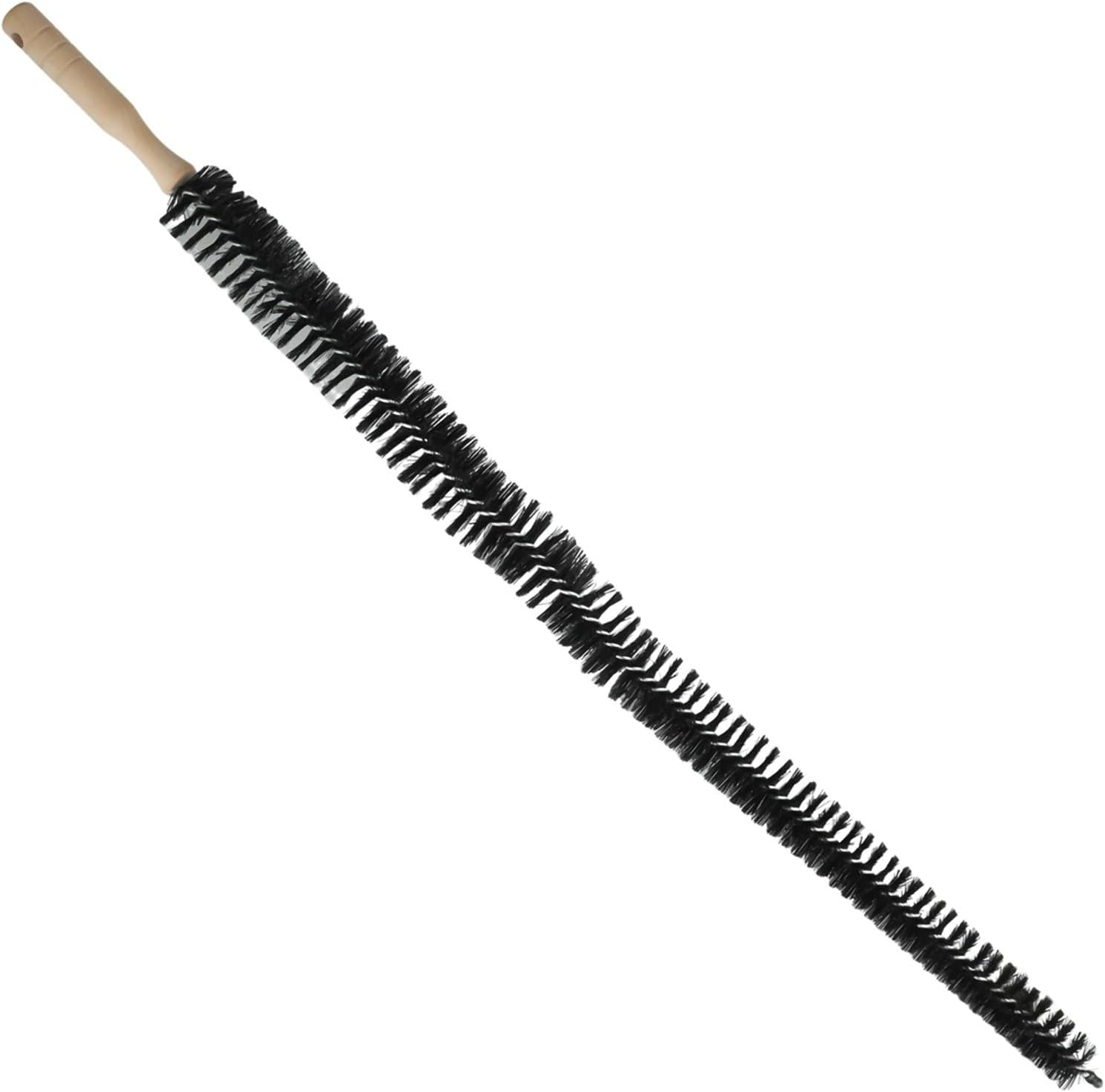 Radiator Cleaning Tool with Wooden Handle, Effortless Dust and Dirt Removal, Professional Cleaning Experience (75Cm) image number 1