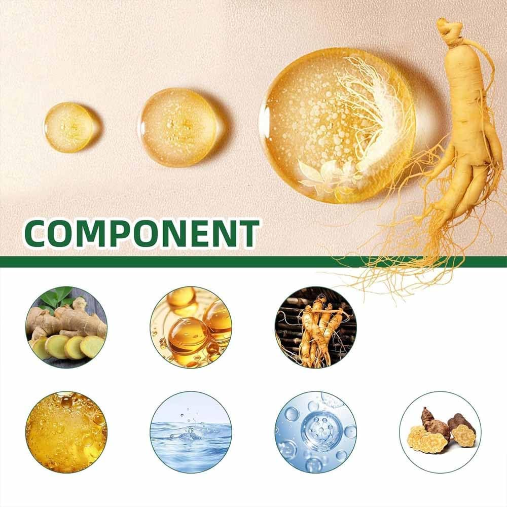 Red Ginseng Hair Growth Spray,Hair Growth Spray Natural Herbs Ginseng,Ginger Spray Serum for Women & Men (2Pcs) - 2Pcs image number 5