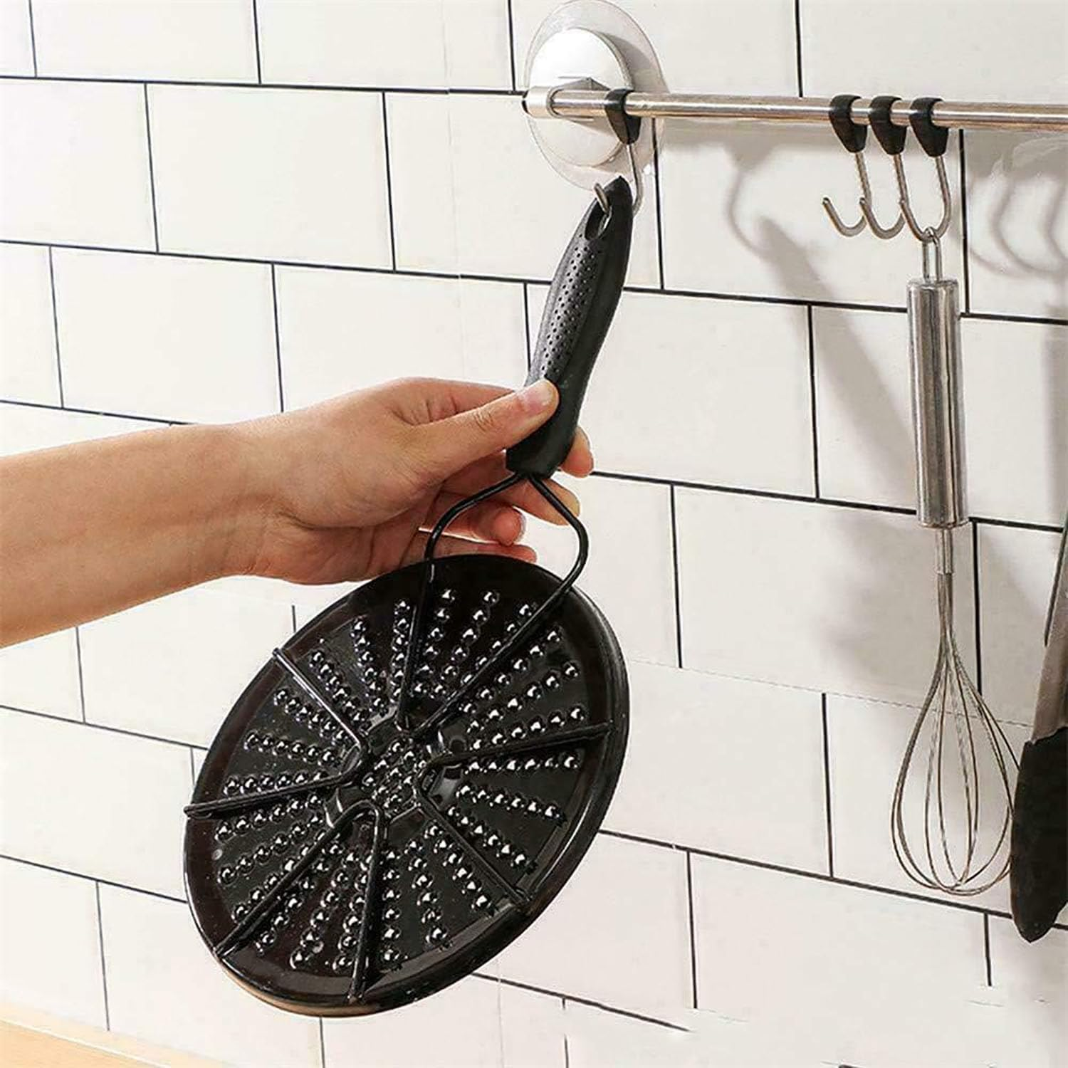 Heat Diffuser for Gas Stove, Iron Heat Diffuser Plate Evenly Conduction Heat Plate, Pans Cooker Diffuser Plate Adapter, Ring Tray Milk Heating Plate, Glass Cooktop Converter Flame Guard image number 4