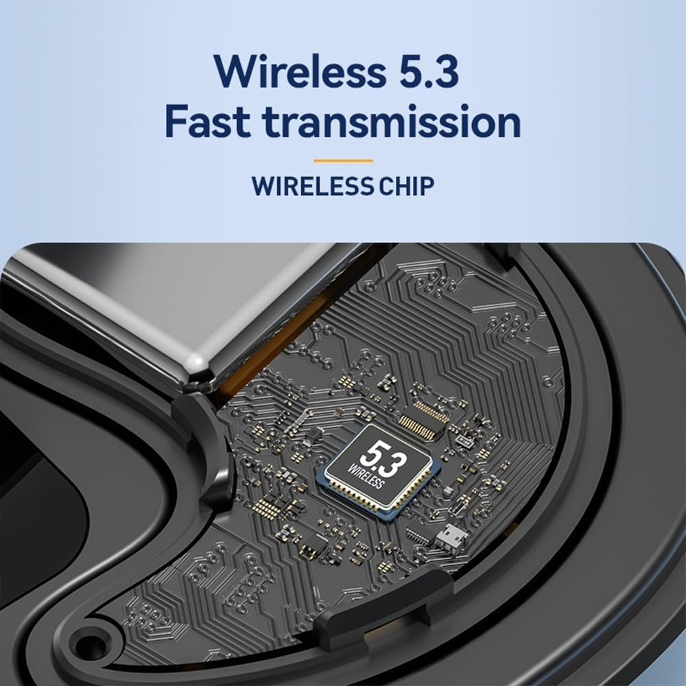 Sleep Earbuds Bluetooth in Ear Light-Weight Headphones, Mini Invisible Earplugs Small Design for Side Sleepers, 58H Playtime with Charging Case, Clear Calls Noise Blocking Sleeping Earphones (Beige) - Beige image number 3