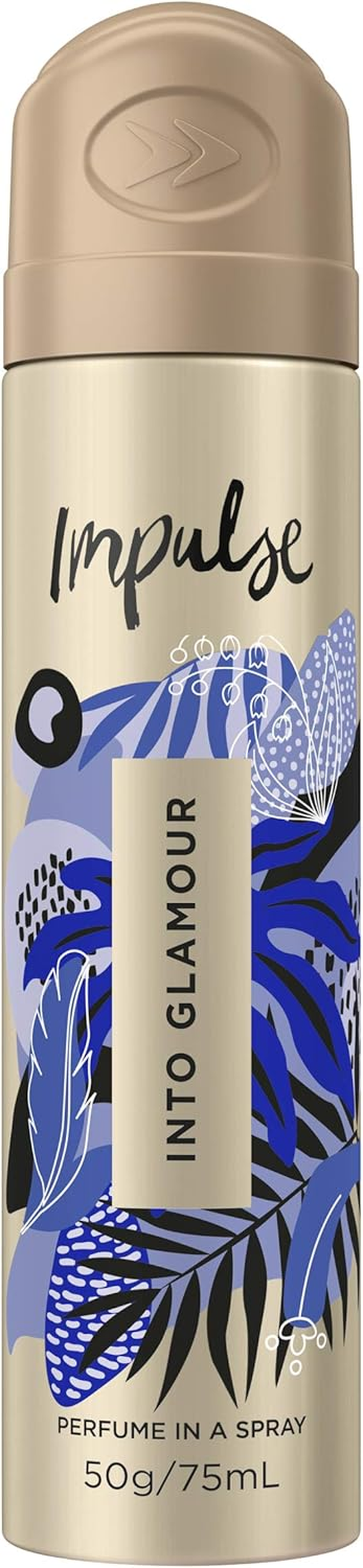 Impulse into Glamour Aerosol Deodorant Body Spray, 75 Ml image number 4