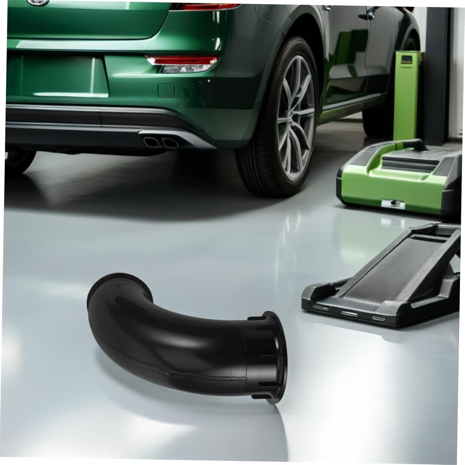 Homoyoyo 2Pcs Home Speaker Air Vent Portable Speaker Vent Tube Subwoofer Amp Hideaway Subwoofer Bass Port Black image number 3