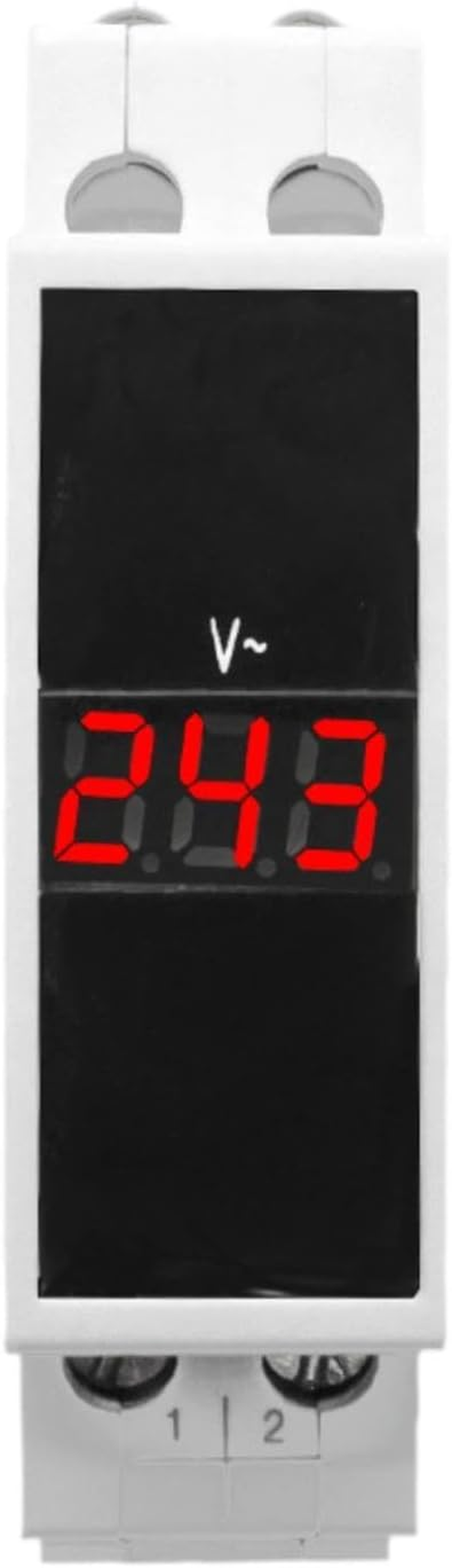 TENOL Din Rail Digital Display Voltmeter Modular Voltmeter Easy to Install AC Voltage Meter image number 3