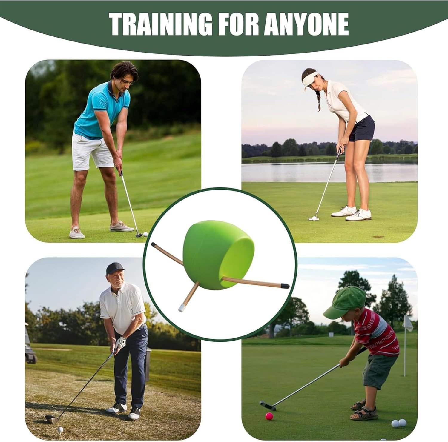 All-Level Golf Training Aid,Pro-Validated Golf Swing Trainer,Instant Hand Positioning & Posture Correction Aid for Beginners to Pros image number 4