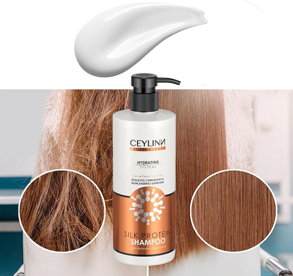 Ceylinn Silk Protein Shampoo 500Ml image number 6
