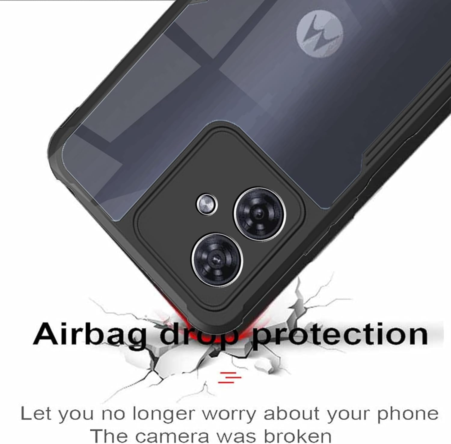 Case for Motorola Moto G54, Electro-Weideworld Ultra Thin Shockproof Protective Phone Cover image number 5