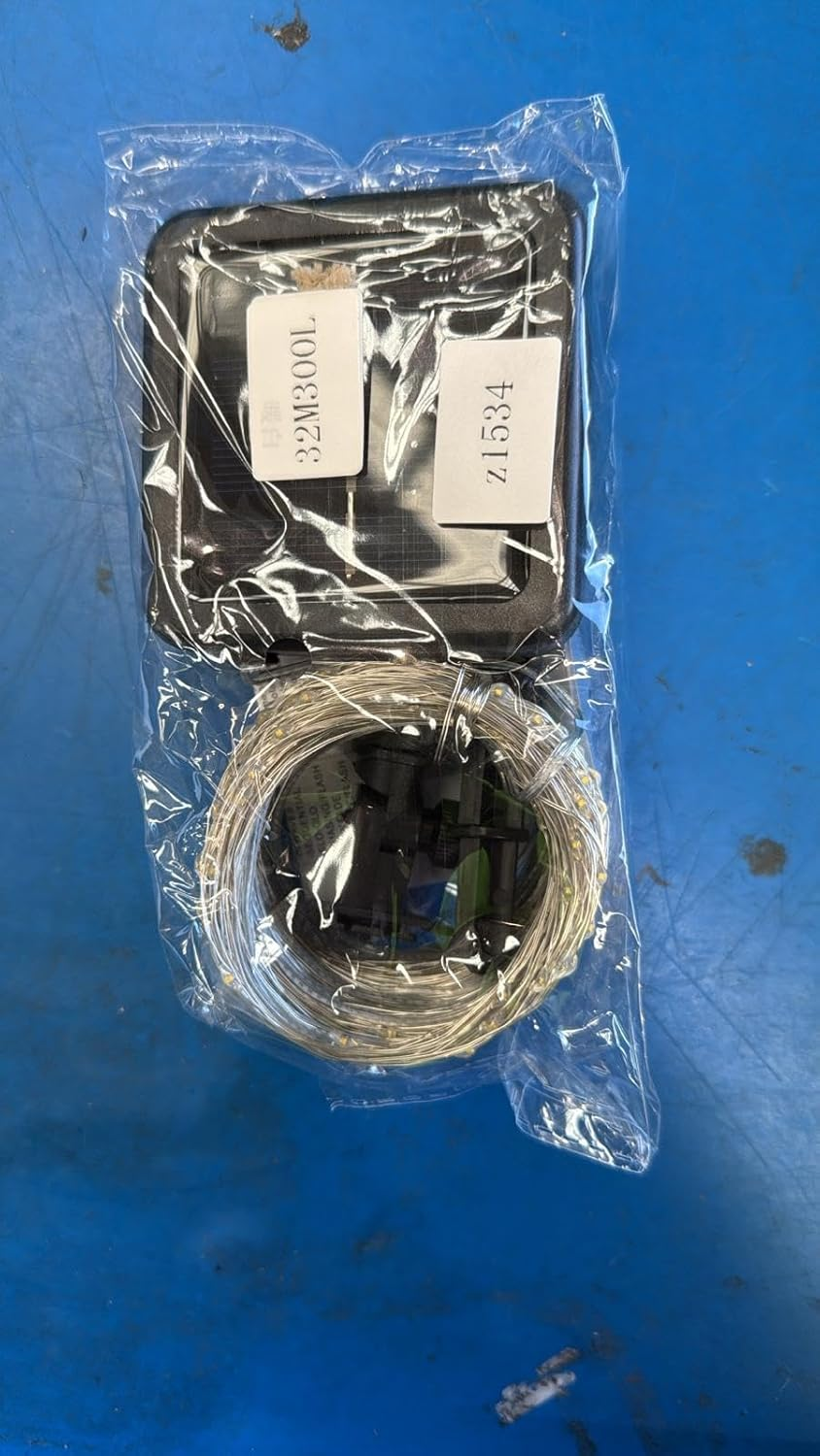 EZONEDEAL Solar Fairy Lights Outdoor,12M 300LED Solar Garden Lights 8 Modes Waterproof Copper Wire Decorative Solar String Lights for Patio,Gate,Trees,Wedding,Party,Home,Garden (12M) image number 2