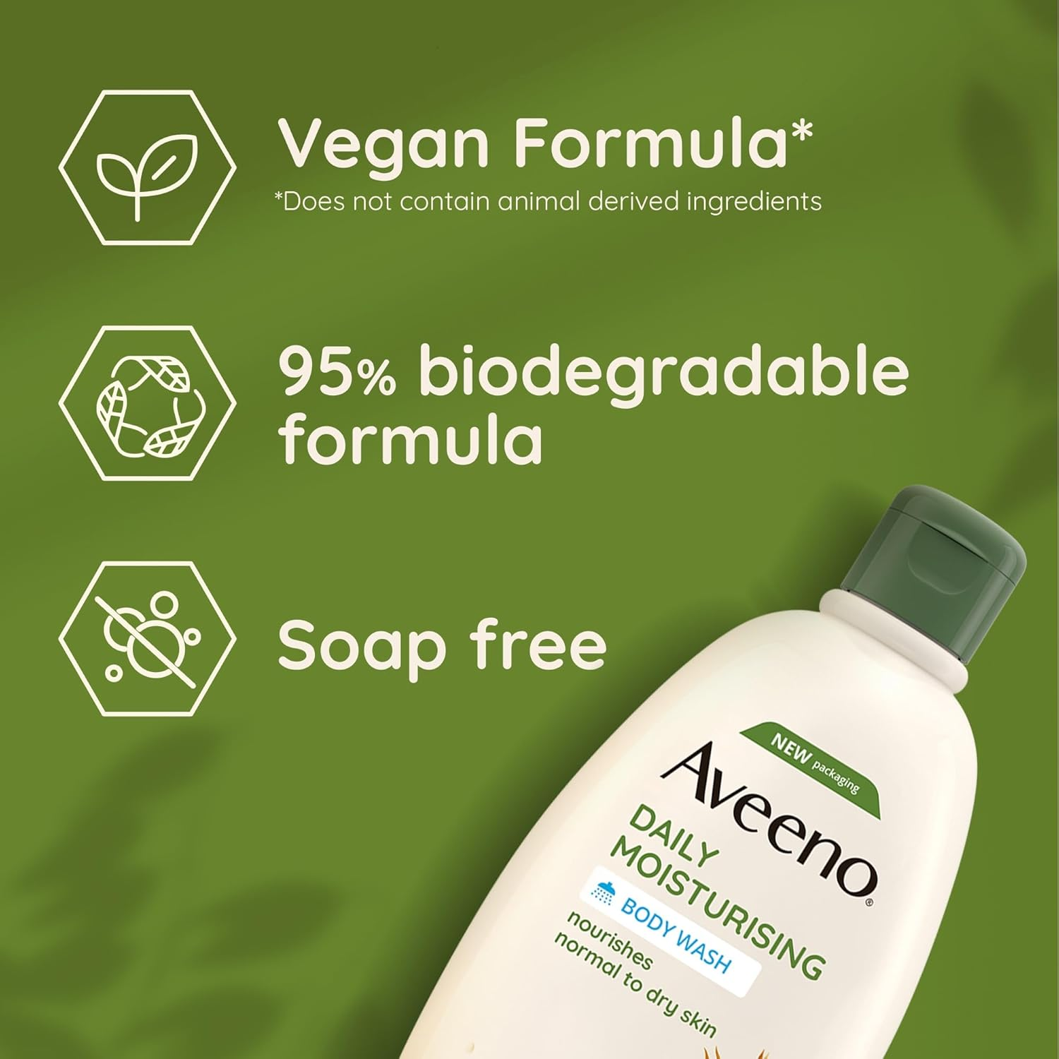 Aveeno Body Wash 500Ml image number 1