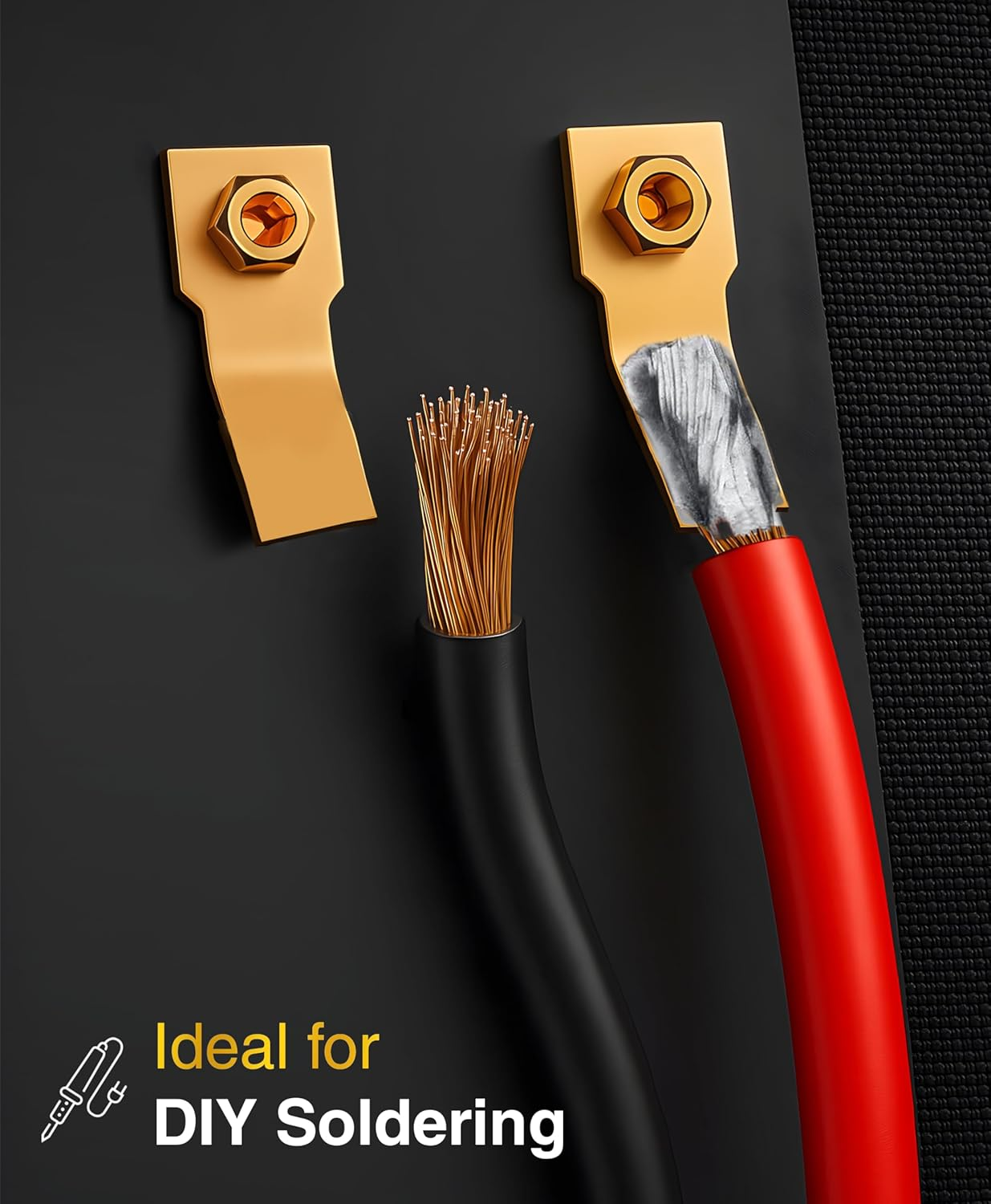 Bluerigger 16 Gauge Speaker Wire (50FT, 16 AWG, Speaker Cable, CCA, Hifi Stereo, Polarity Identification)- Car Audio Wire for Home Theater, Surround Sound Systems, Radio, Automotive Amps, Banana Plugs