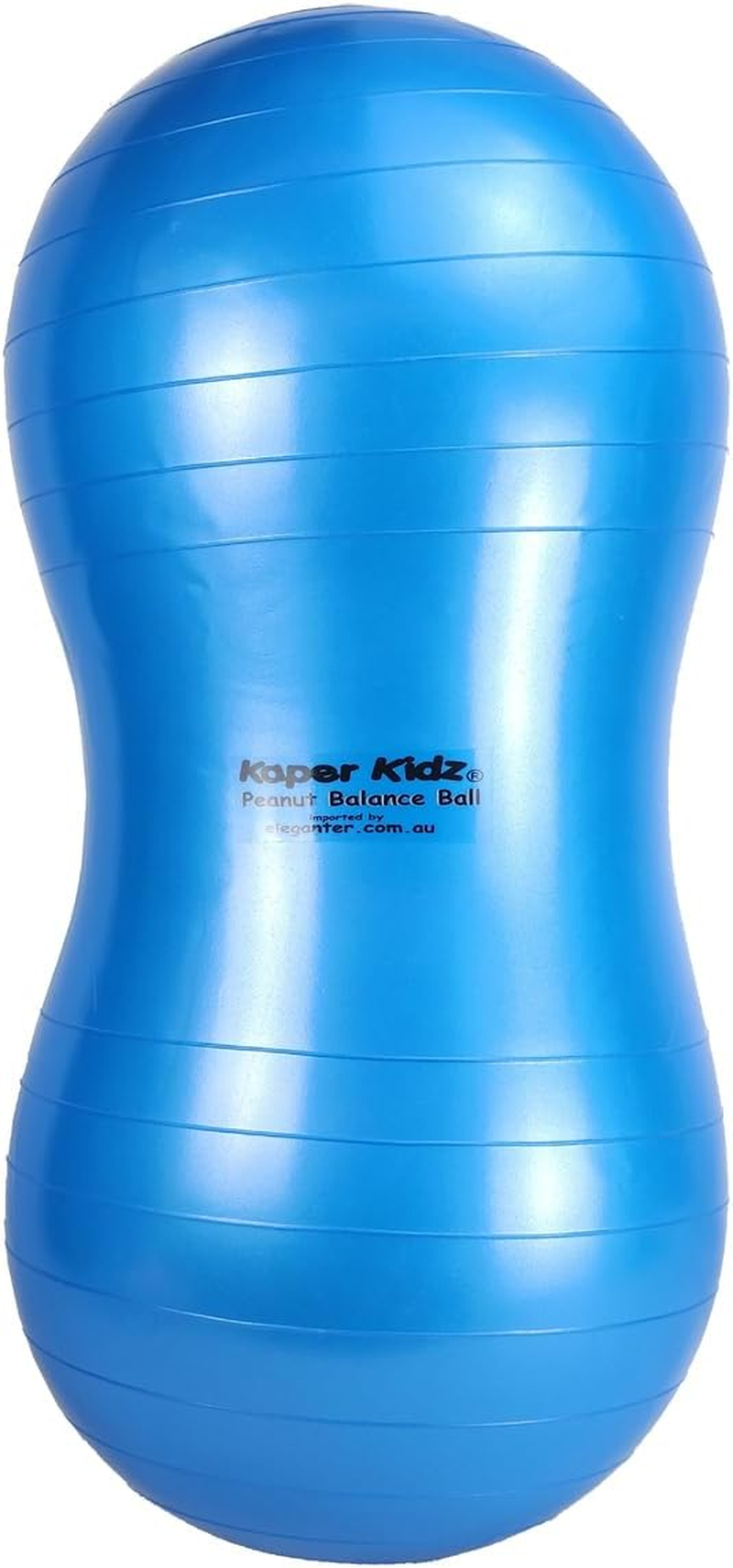 Kaper Kidz PA7043B Peanut Balance Ball Blue: Exercise Ball with anti Burst Material and up to 150Kg Weight Capacity image number 3