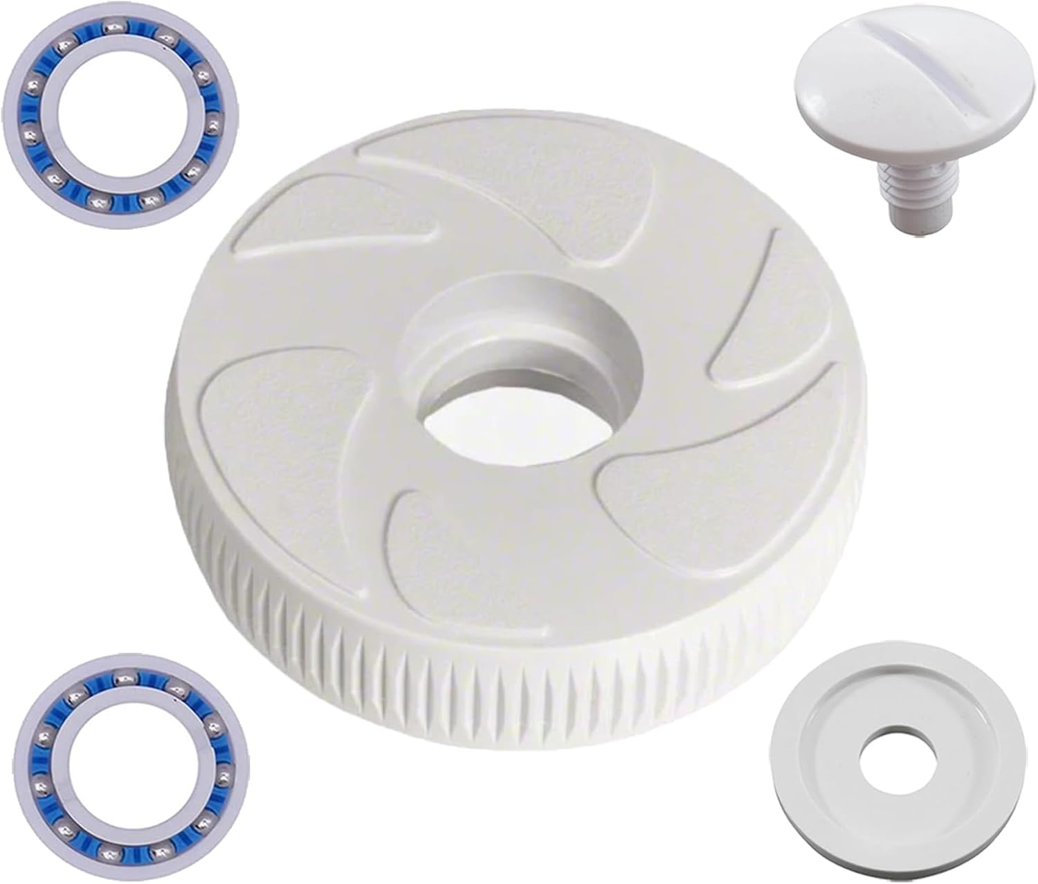 Pool Cleaner Small Idler Wheel Kit C16 Assembly with Ball Bearing C60, Wheel Screw C55 and Washer C64 for Polaris 280 180 Pool Cleaner image number 4