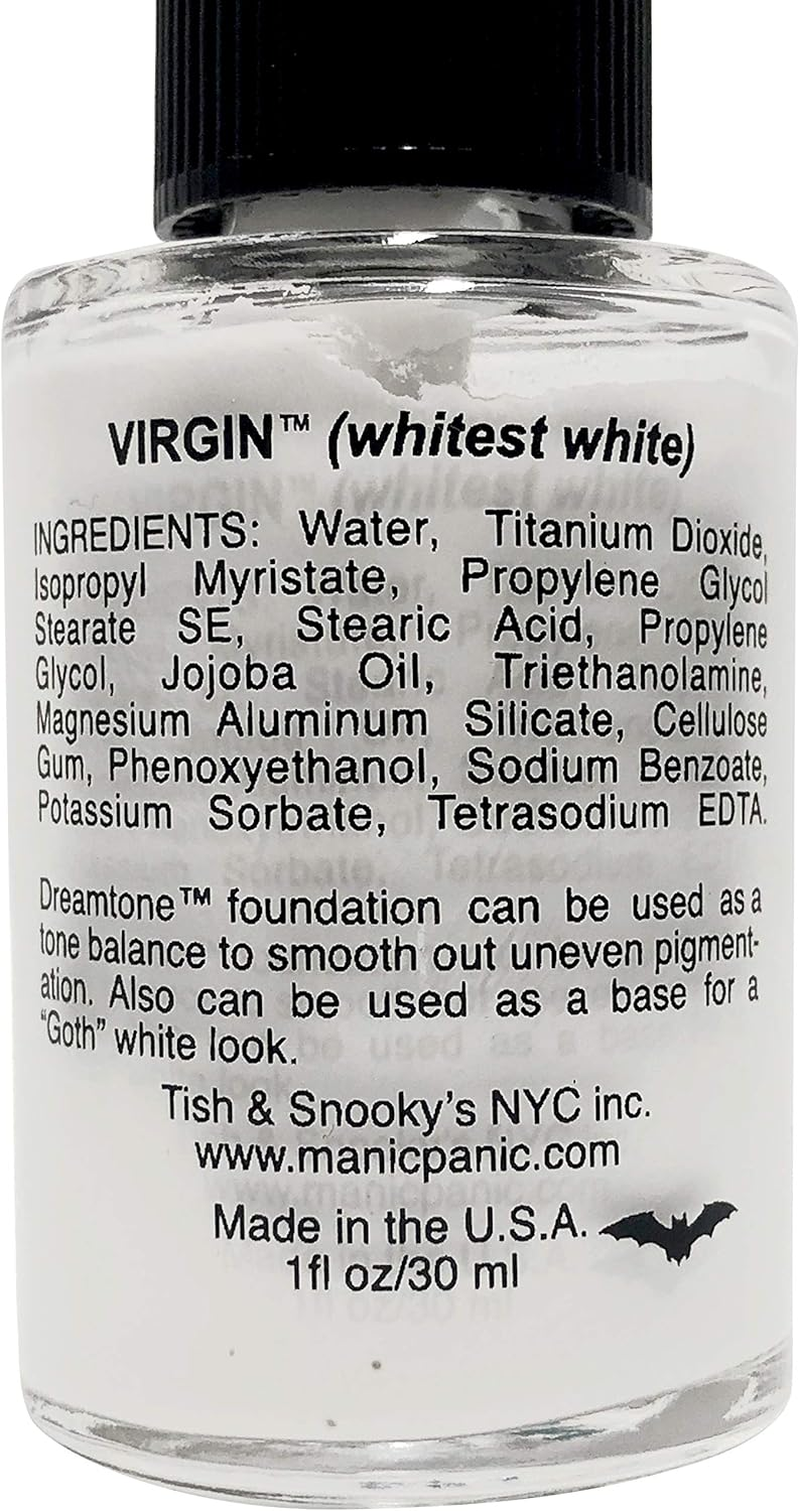 Manic Panic Virgin Dreamtone Gothic Foundation Vampire White (1 Fl OZ) image number 2
