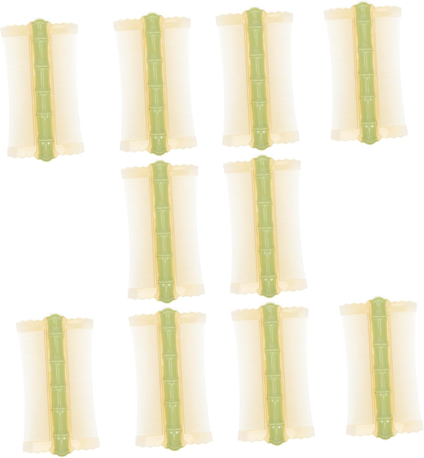 10Pcs Plastic Grate Comb Fine Tooth Comb Double Sided Hair Scalp Massager Portable Hair for Adults image number 3