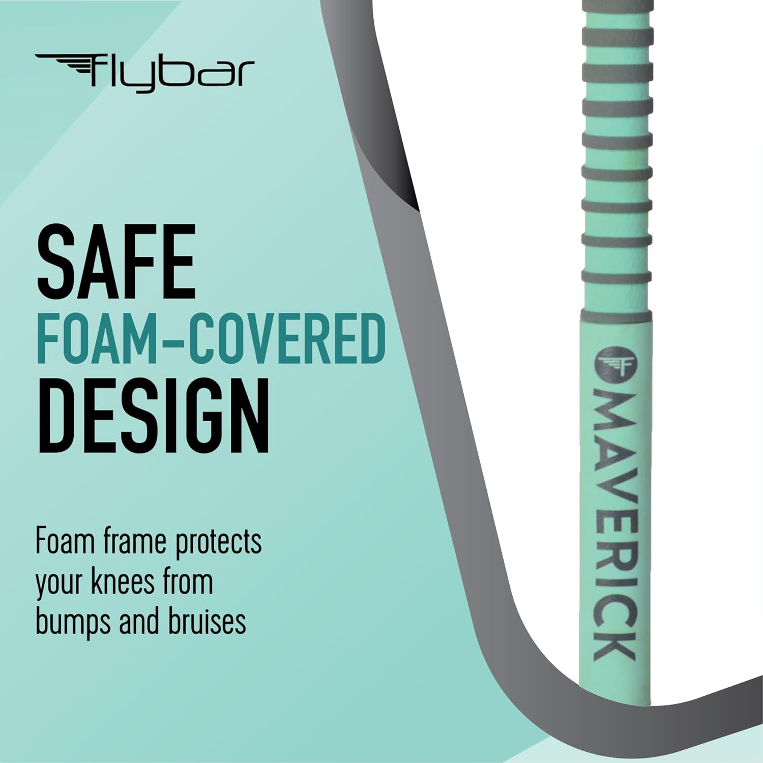 Flybar Foam Maverick Pogo Stick - Blue/White image number 4