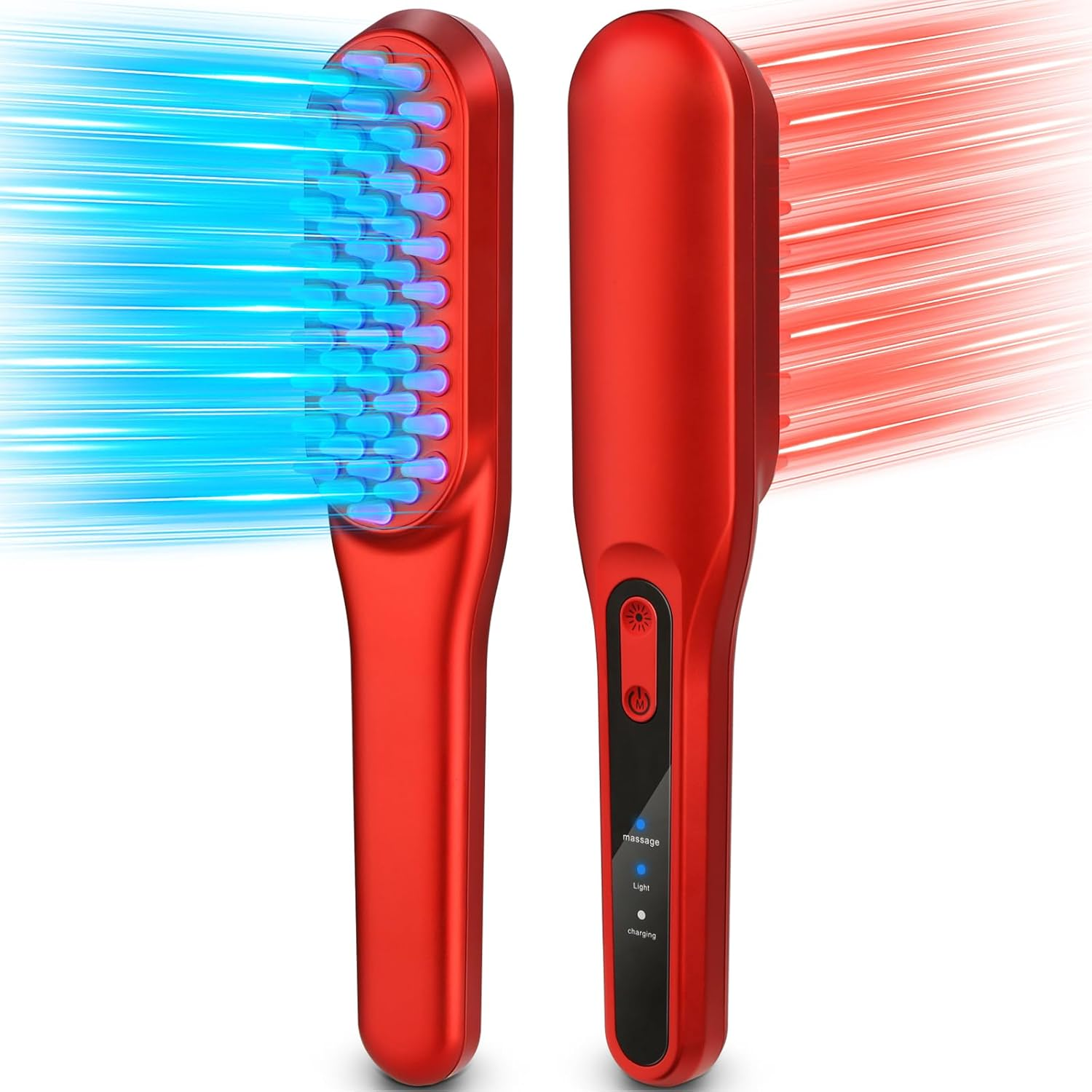 Laser Hair Growth Comb，Red Light Hair Growth Treatment for Men & Women（Red 1Pcs ） image number 6