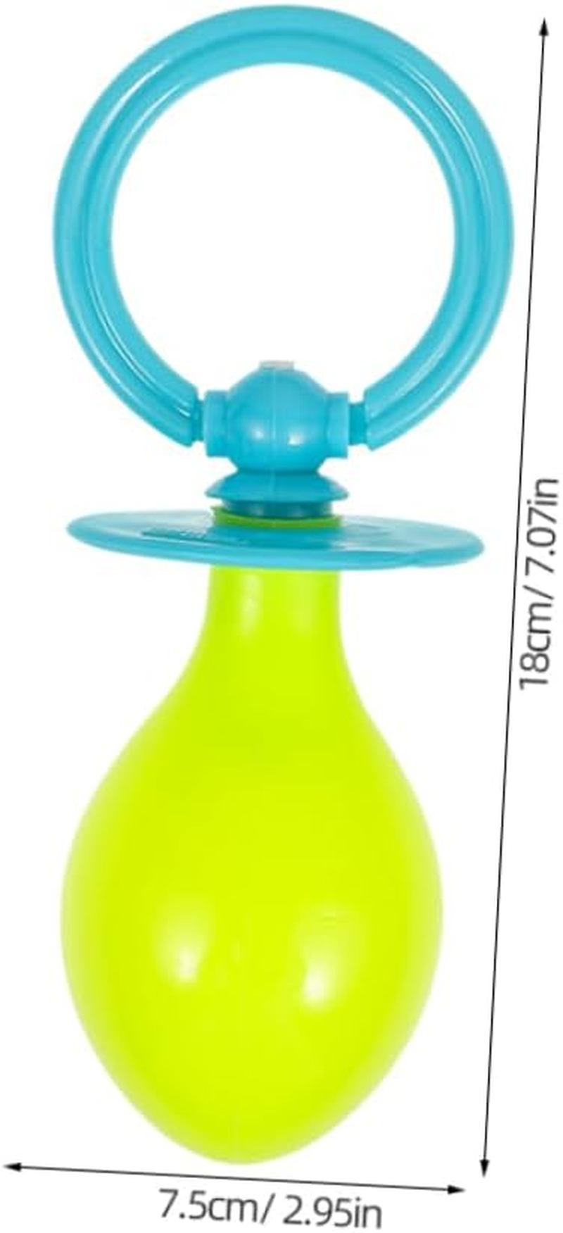 Ciieeo 2Pcs Large Fake Pacifier Props Oversized Adult Size Cosplay Costume Accessory for Parties Photo Booths image number 1