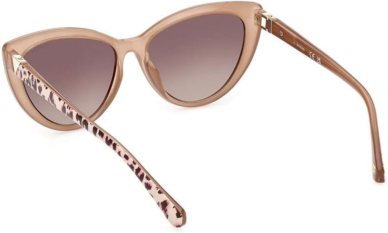GUESS Sunglasses GU 5211 57F Shiny Beige/Gradient Brown, Shiny Beige / Gradient Brown, 56/16/140 image number 5