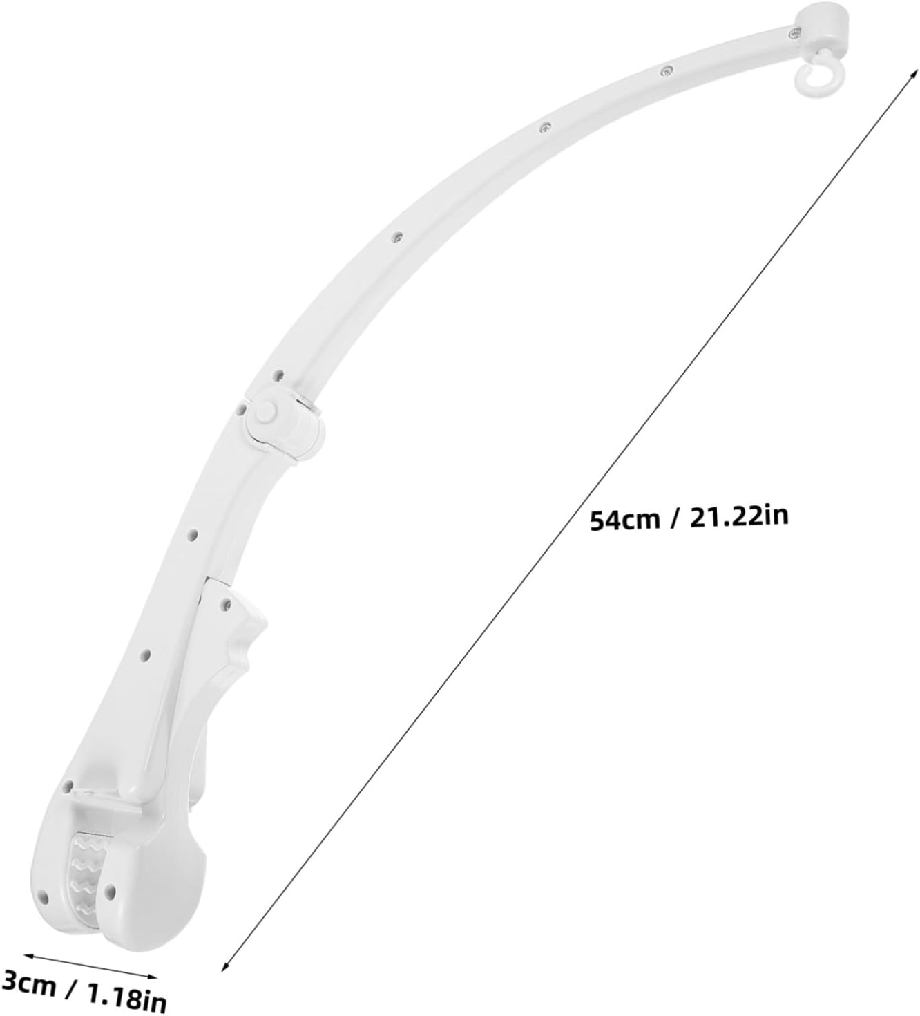 Bed Bell Bracket Crib Mobile Holder Support Wooden Material for Decor Rotatable Design for Nursery Use image number 4