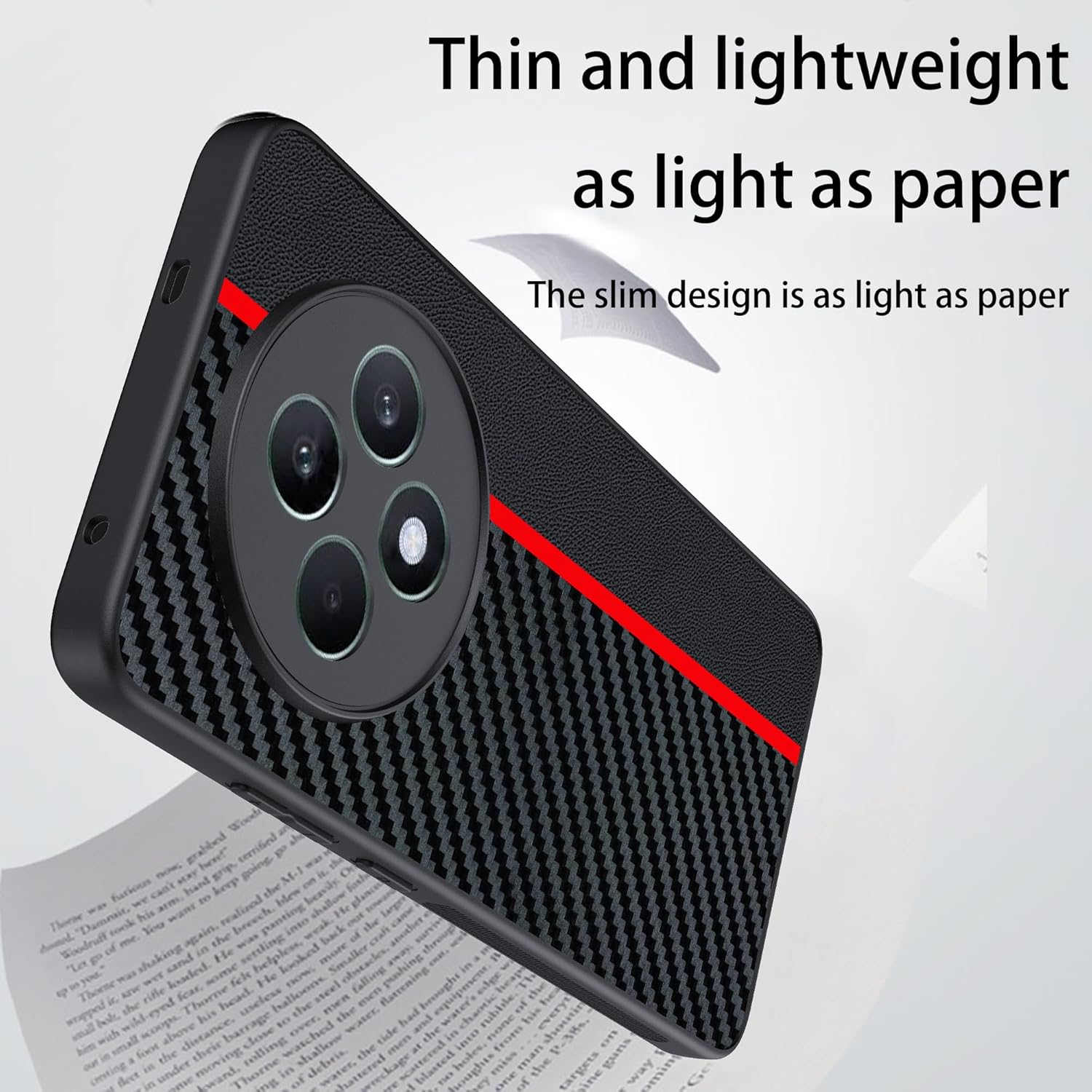 FDHYFGDY Protective Case for Oppo Reno 12 F/FS 5G Camera Protection, Shockproof, Scratch-Resistant Mobile Phone Case image number 2