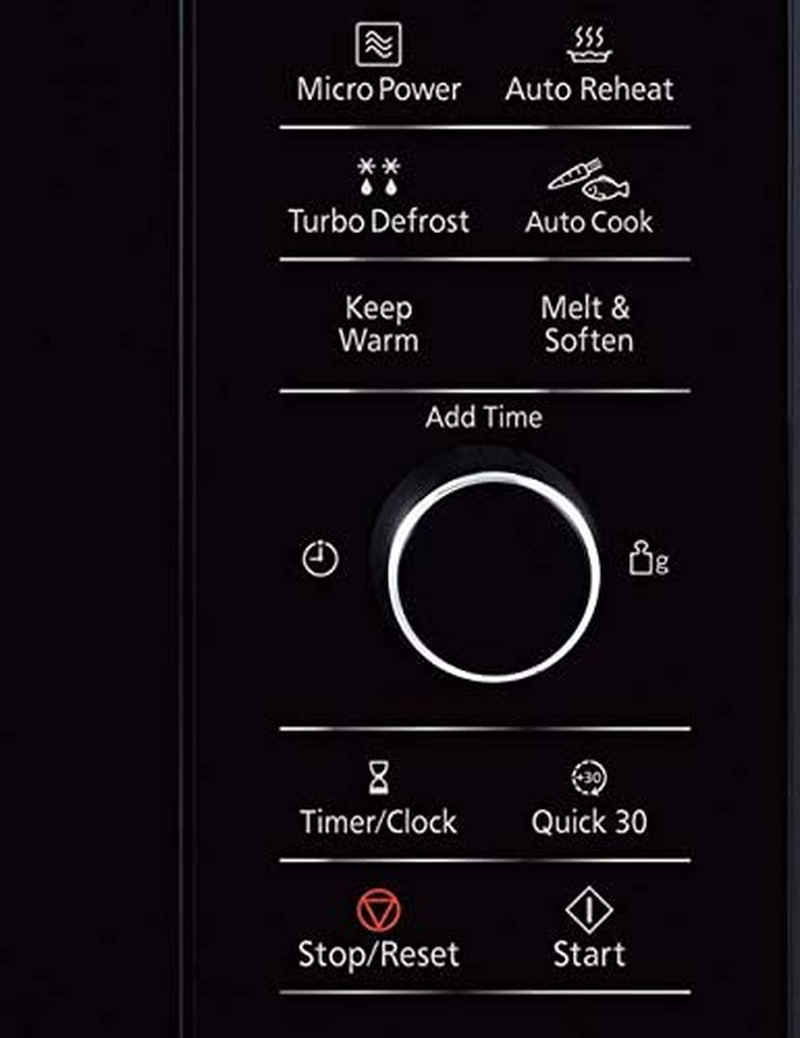 Panasonic 23L 1000W Inverter Microwave Oven, Stainless Steel (NN-SD38HSQPQ) image number 3