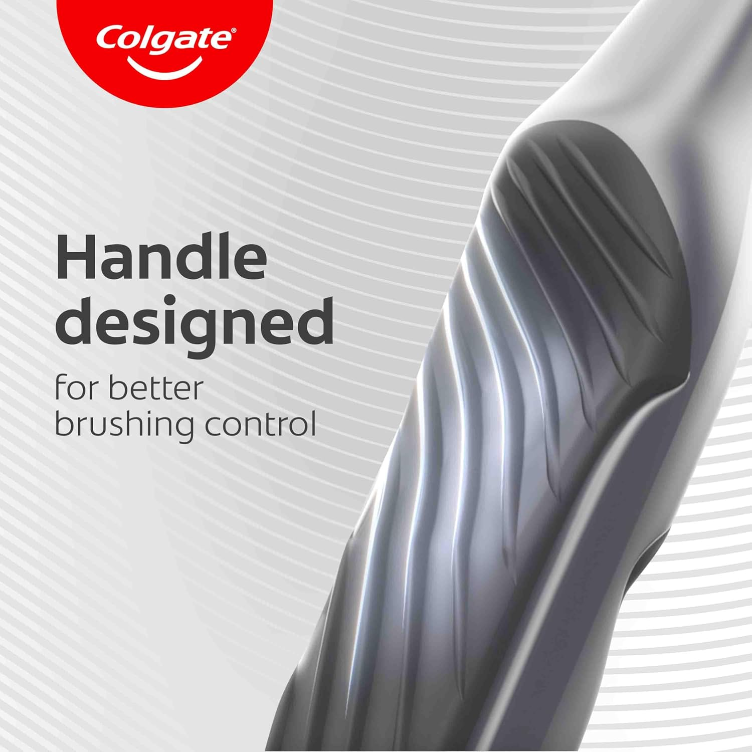 Colgate Slim Soft Charcoal Manual Toothbrush, 2 Pack, Soft with Slimmer Tip Charcoal Infused Bristles image number 3