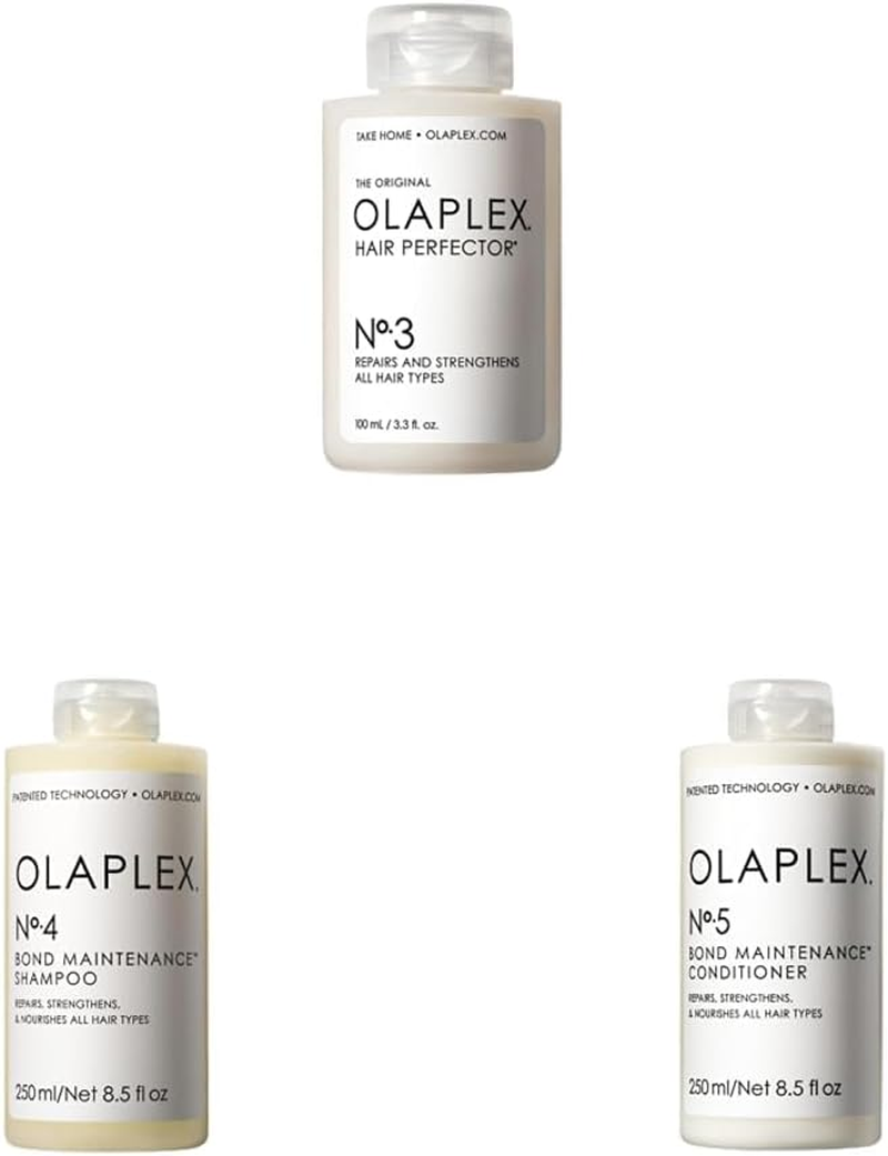 Olaplex Pack: No.3 + No.4 + No.5 - Bond Maintenance System Kit - 600Ml (1X 100Ml + 2X 250Ml) image number 3