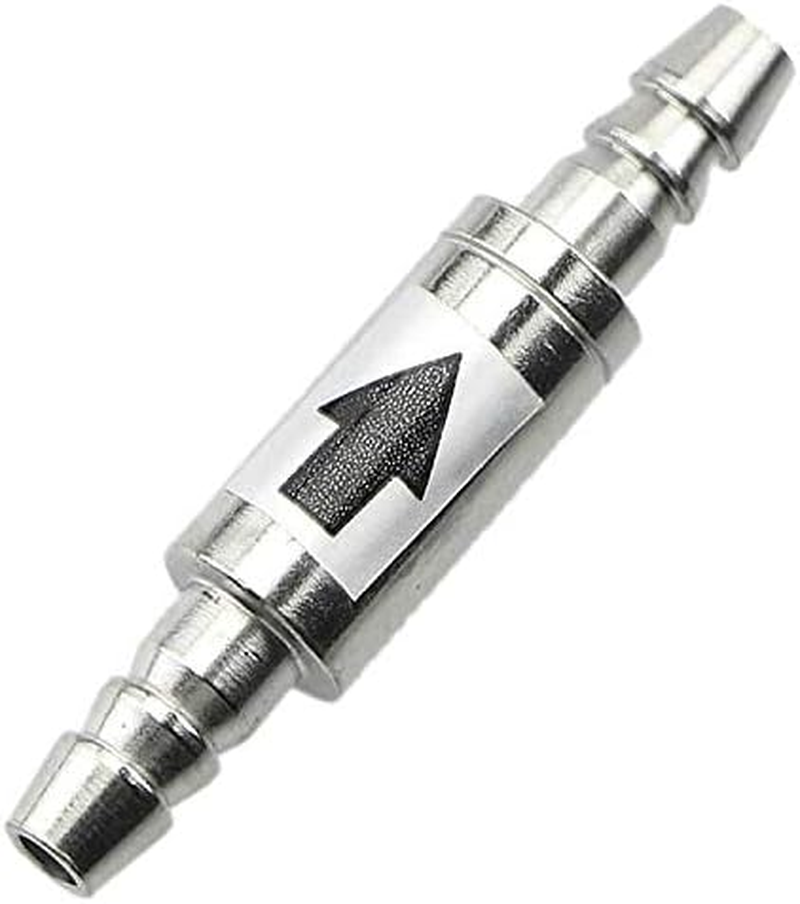 CO2 Stainless Steel Diffuser 4 PCS, CO2 Regulator & U Shape Tube & Check Valve & Suction Cup, DIY for Freshwater Fish Planted Aquarium Tank Aquatic Plants