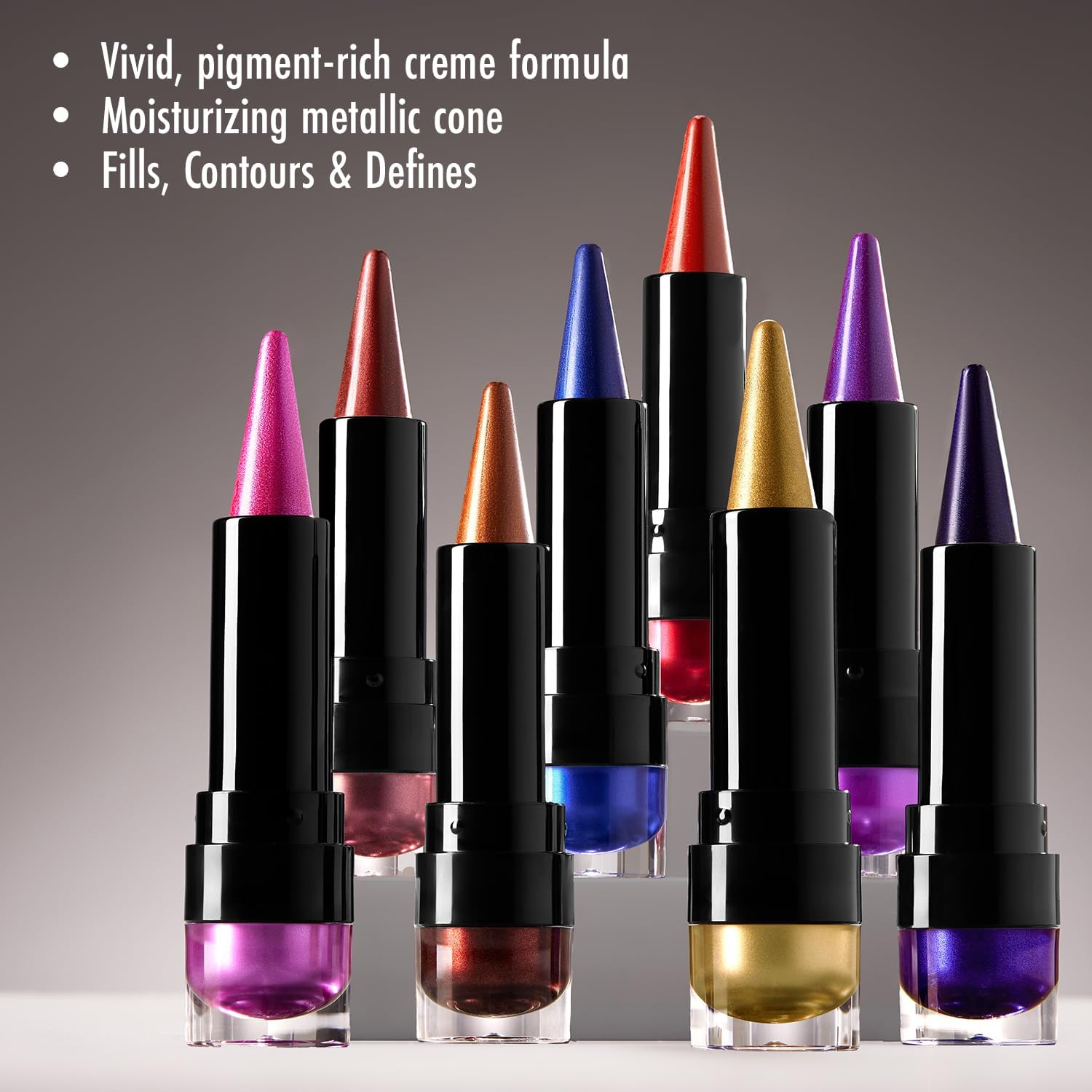 Black Radiance Metalicious Lip Sculptor Amethyst Gemstone (Light Purple) image number 4