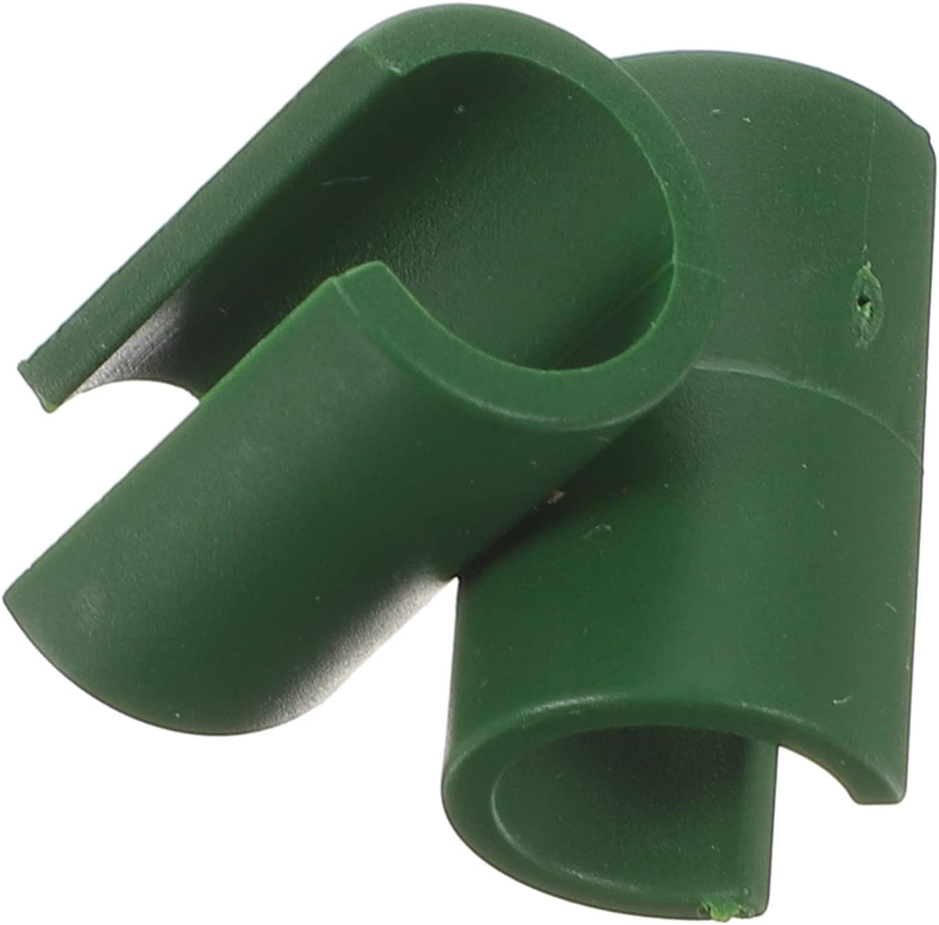 INOOMP Garden Trellis Connectors and Plastic Buckle for Plant Supports, 50Pcs Set with 11Mm Adjustable Fixing Connectors, Plastic-Coated Garden Stakes for Outdoor Trellis and Fence