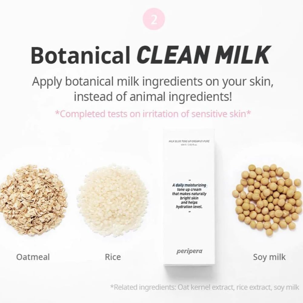 PERIPERA PERIPERA Milk Blur Tone up Cream 04 Glow, 1 Count image number 6