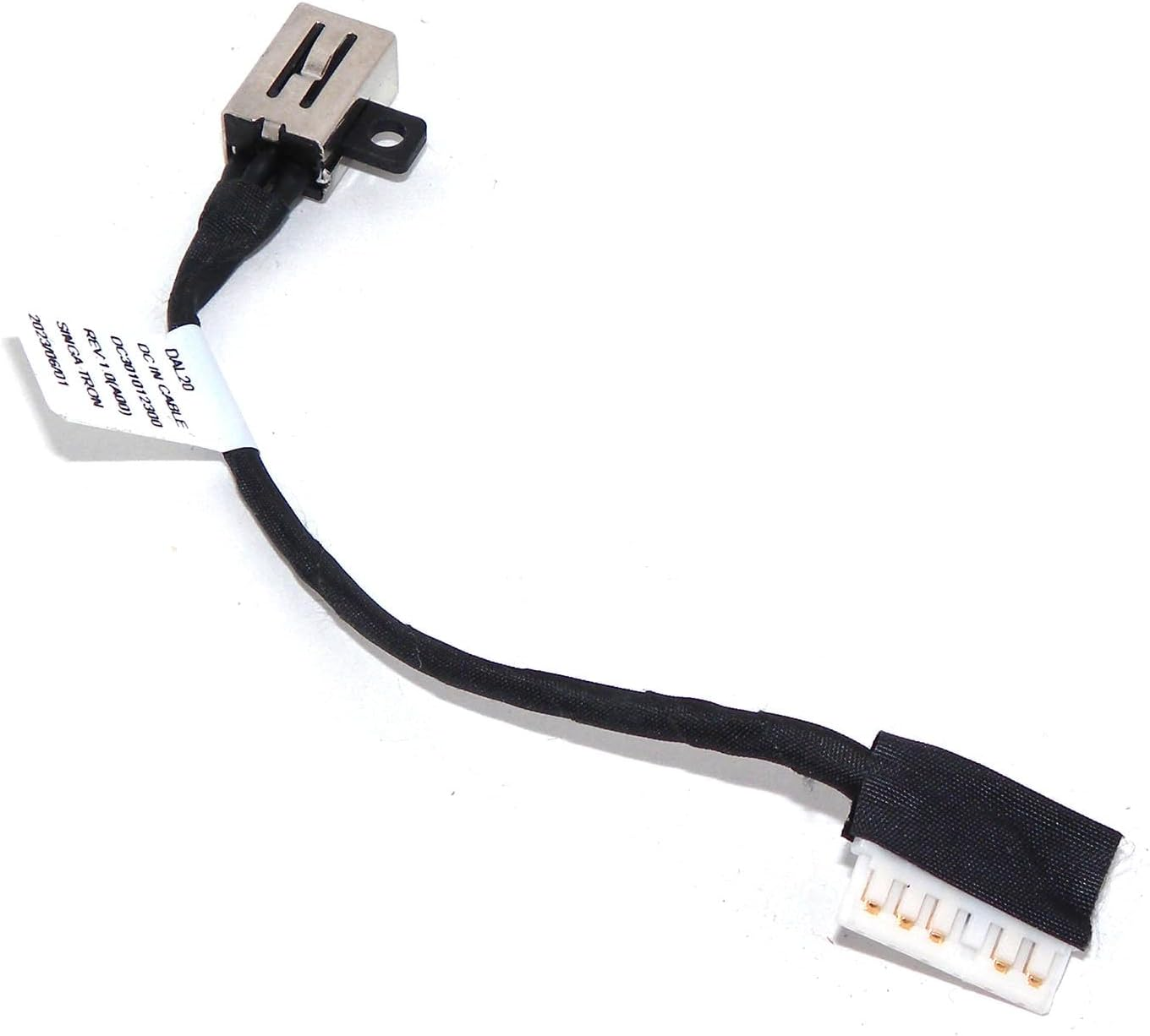 DC Power Jack Harness Cable for DELL Inspiron 3580 3582 3482 3583 P75F 228R6 DC301012300 image number 3