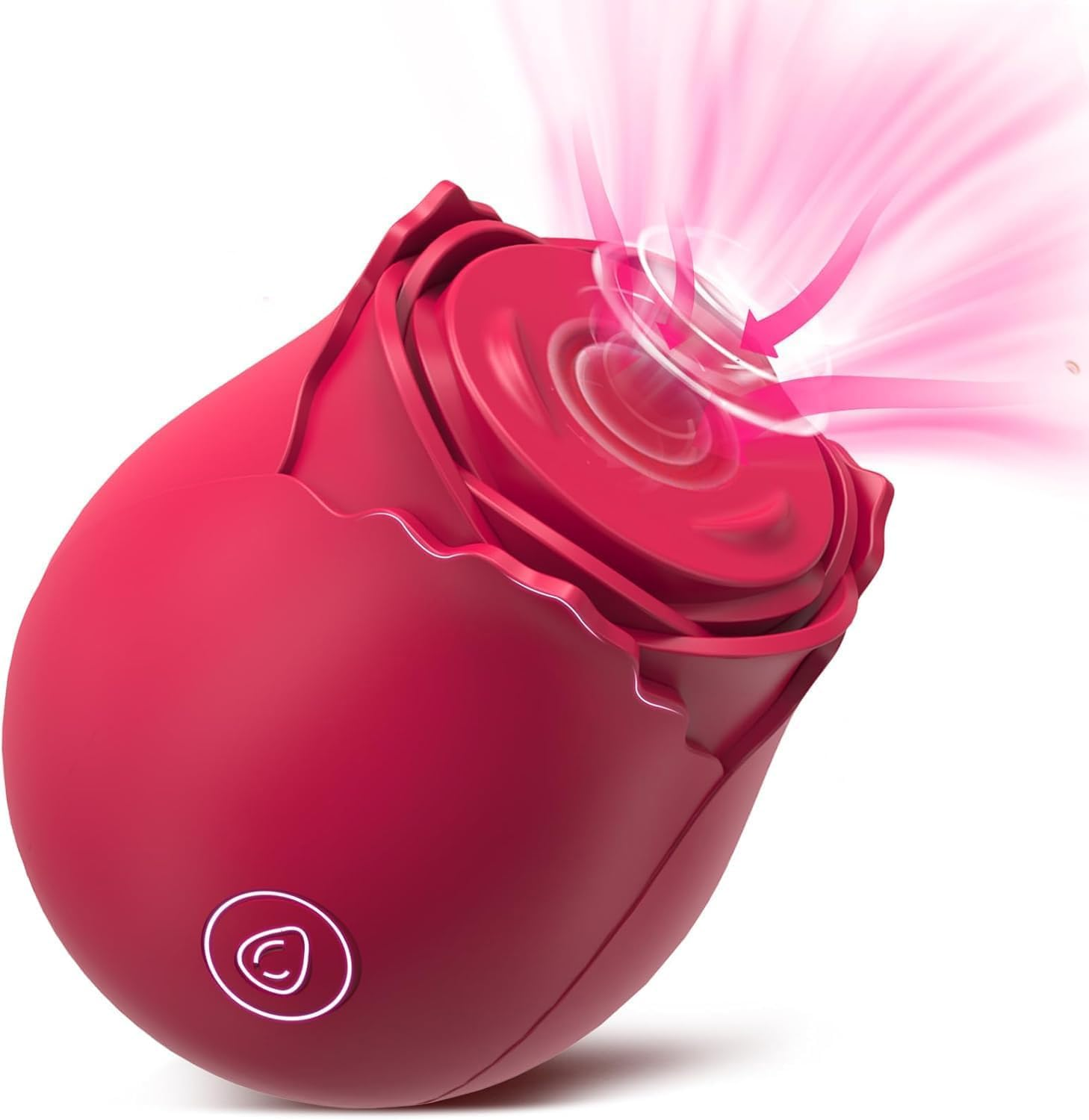 Sex Toys Vibrator Rose Toy Clit Sucker 10 Suction Modes Vibrator for Women, Adult Sex Toy with Powerful Stimulation, Sexual Wellness Products for Clitoral & Vaginal Pleasure (Red-Mg1)