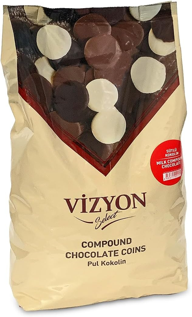 Dark Compound Chocolate Coins 2.5Kg image number 1