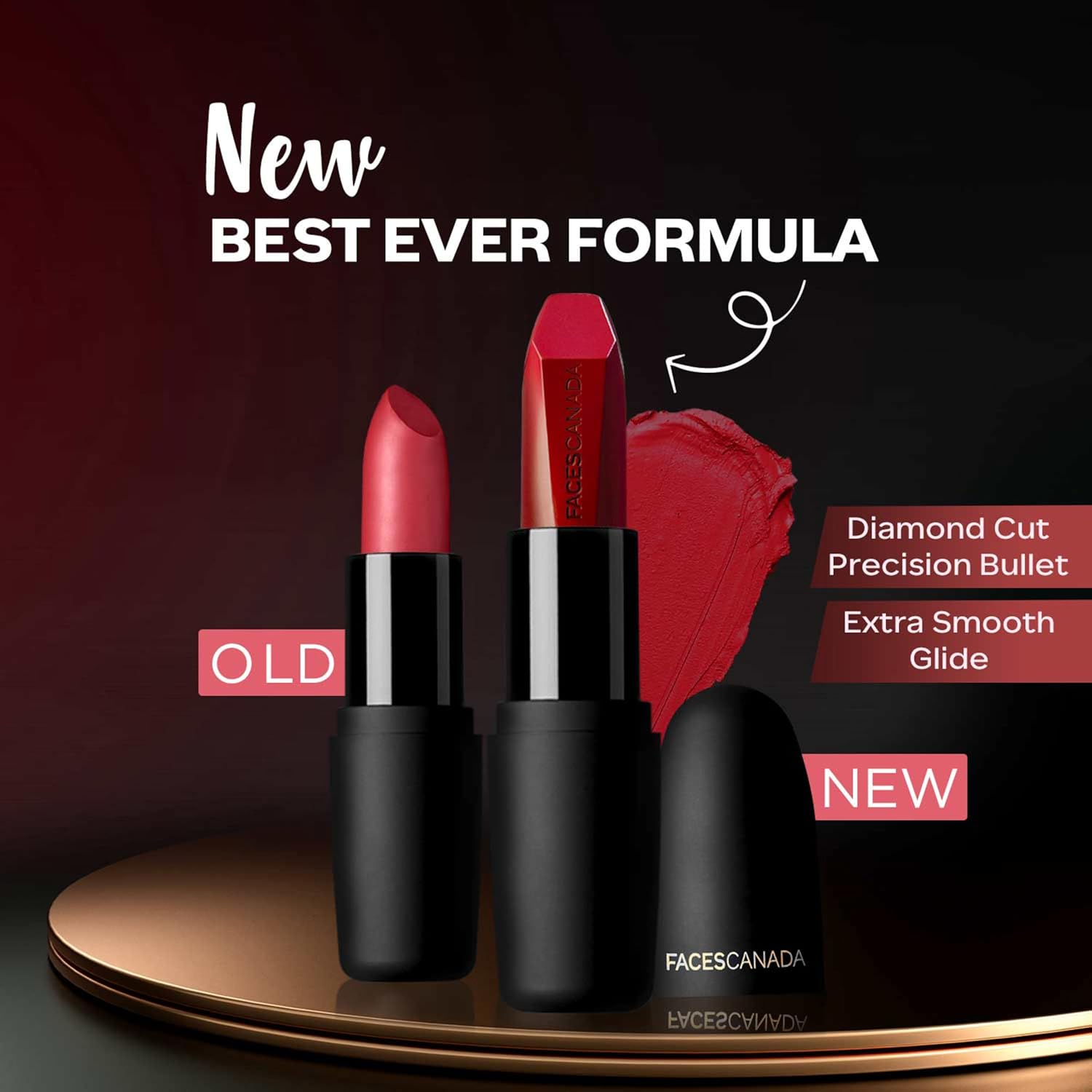 Faces Canada Weightless Matte Lipstick 4 G Wine Rouge 30 (Wine) image number 2