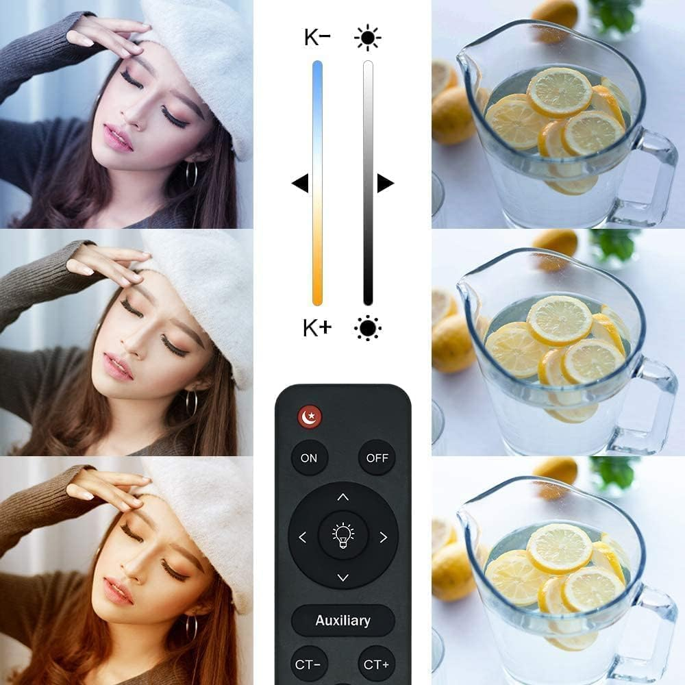 Softbox Lighting Kit, Continuous Photography Lighting Kit with 50Cmx70Cm Soft Box | 150W 3200K-6500K E27 LED Bulb, Photo Studio Lights Equipment for Camera Shooting, Video Recording image number 5