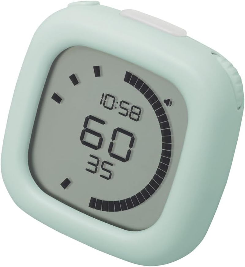Sonic SP-1118-LB Learning Timer, Time Sensation Timer, Pace Make, with Wrap Function, Study Timer, Light Blue