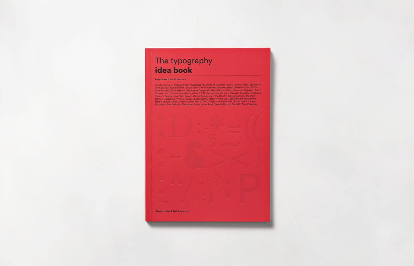 The Typography Idea Book: Inspiration from 50 Masters image number 2