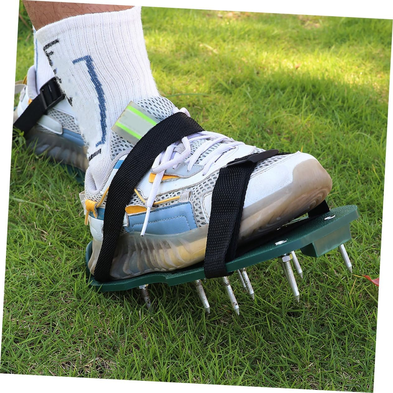 MERRYHAPY 10Pcs Turf Spike Laces for Lawn Aerator Shoes Clean Design for Gardening image number 6