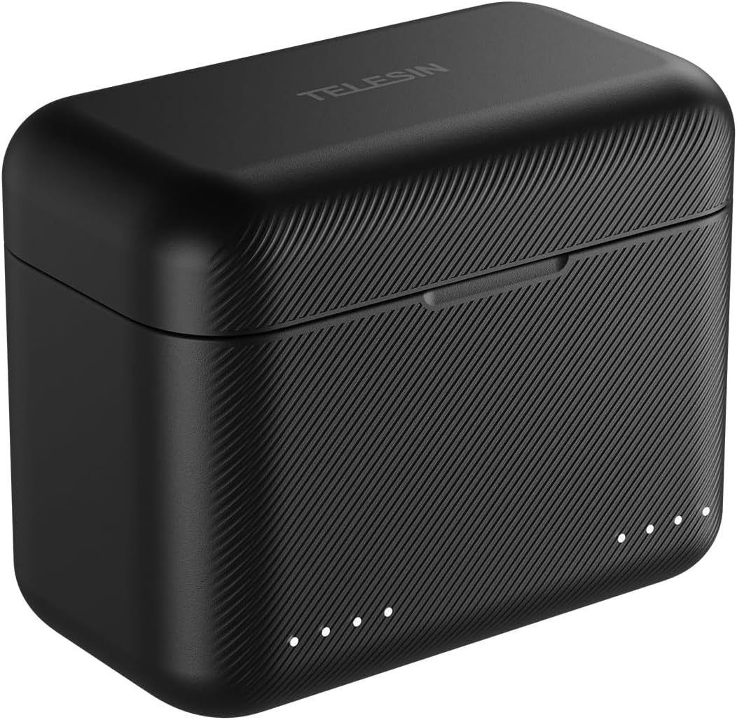 TELESIN Battery Charger for Insta360 X5 with Micro SD Card Slots and USB Type C Cable, 2-Channel Quick Battery Charging Storage Station, Fast Charge up to 100% in 65 Minutes Compatible with PD3.0 image number 2