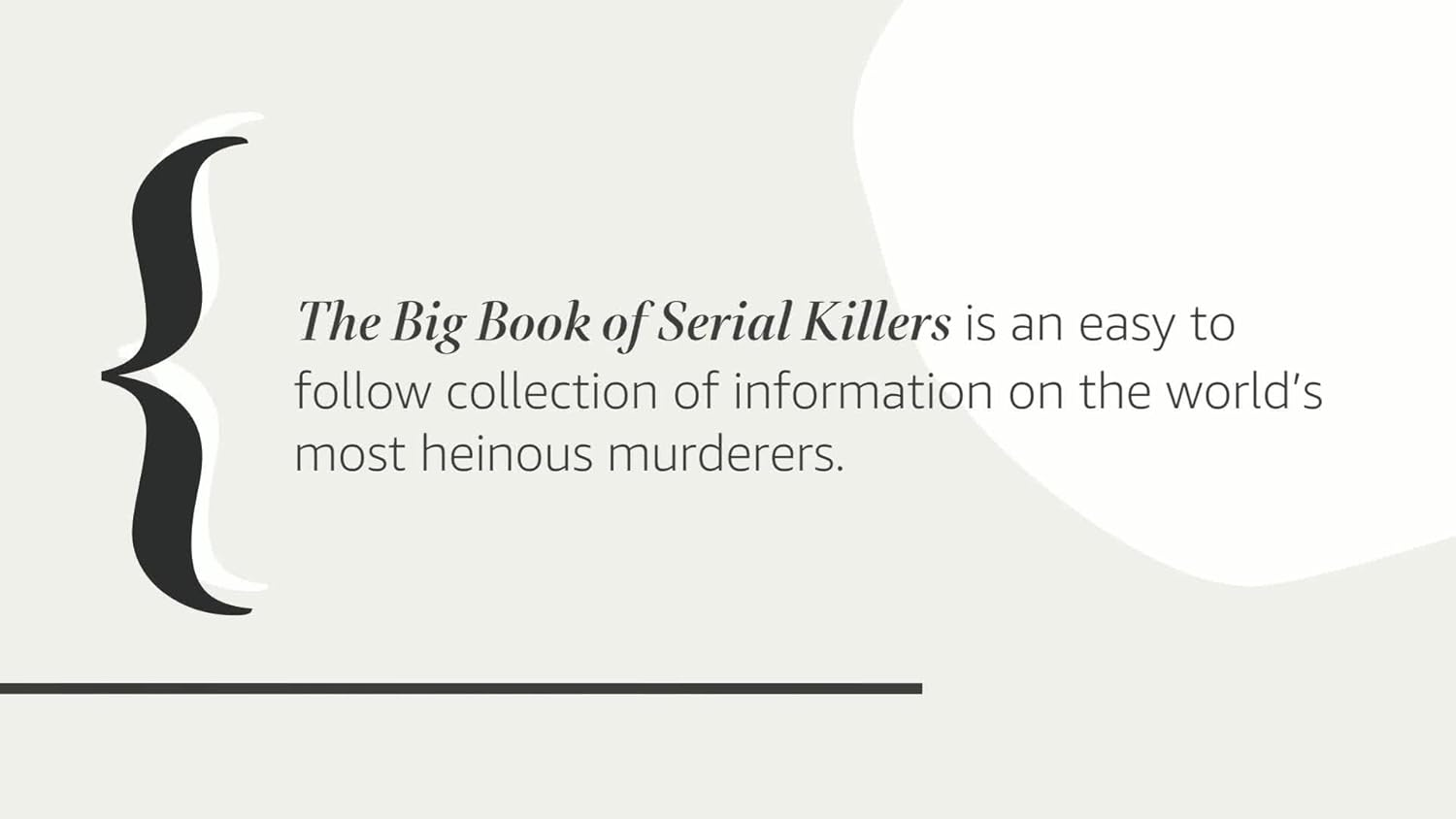 The Big Book of Serial Killers: 1